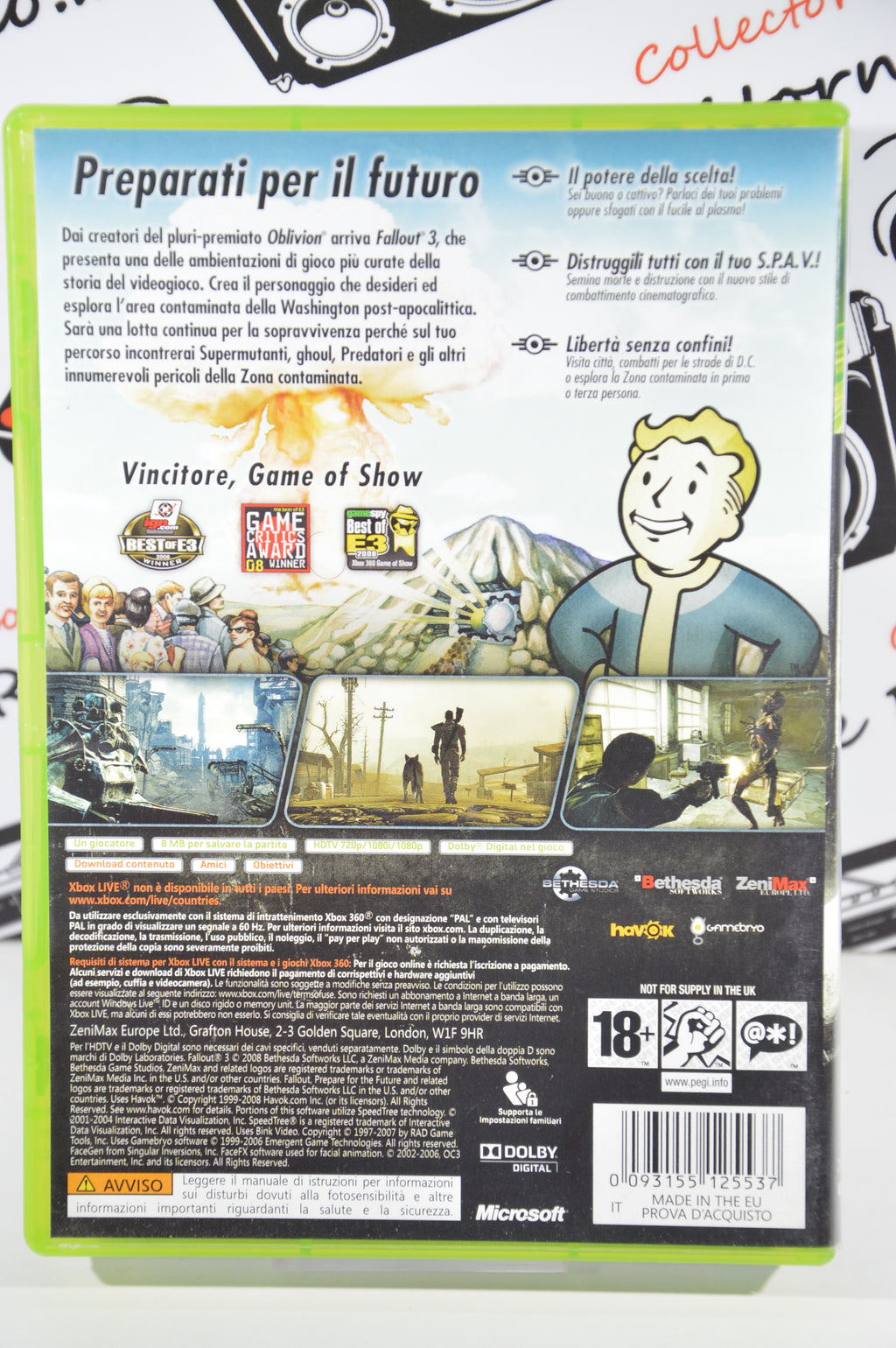 Fallout 3 Xbox 360 18+ Multilingua