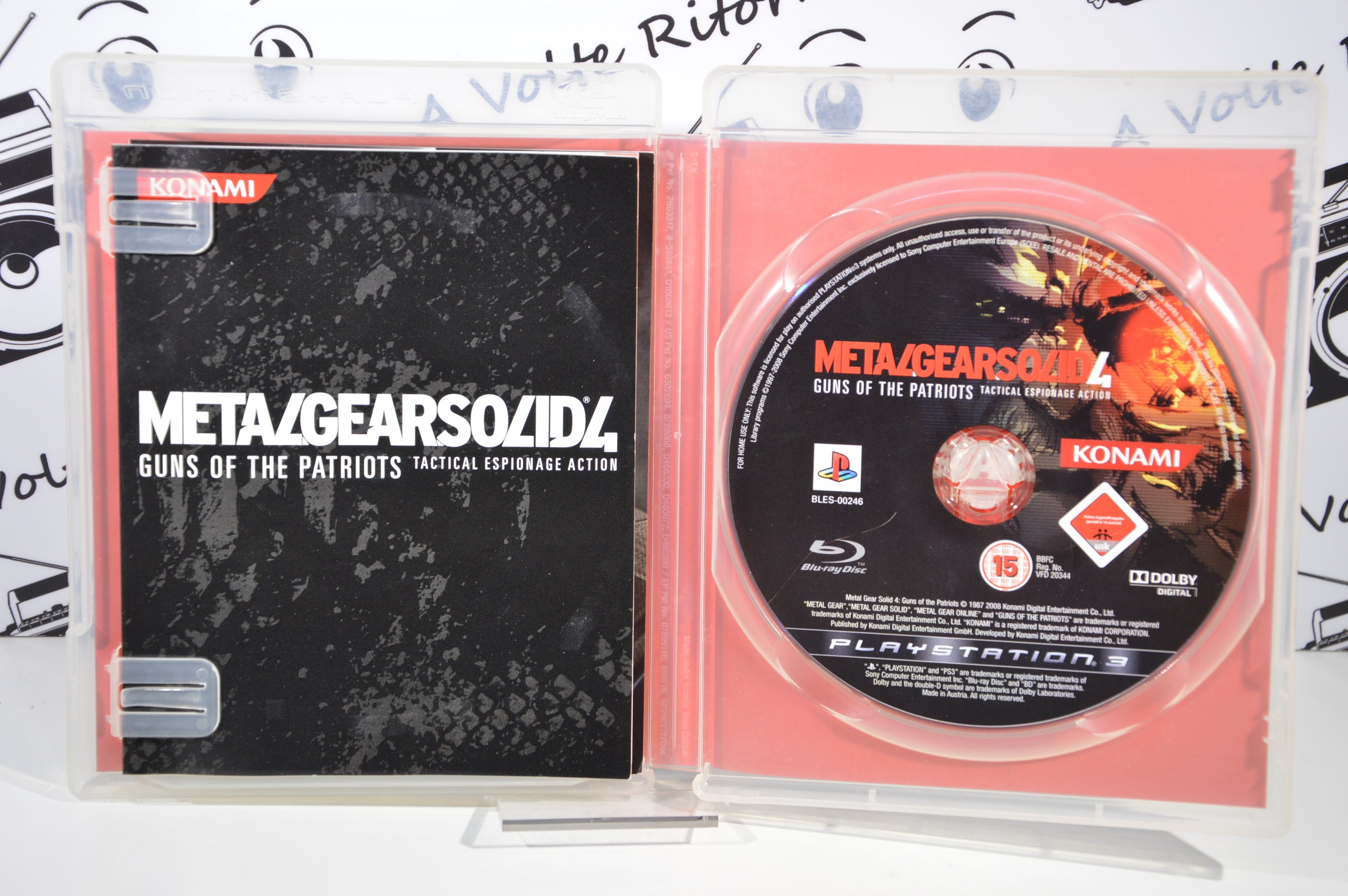 Meta Gear Solid 4 Guns of the Patriots Playstation 3