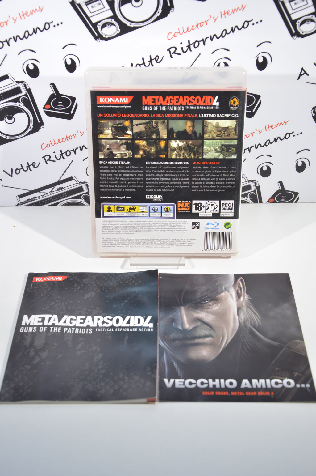 Meta Gear Solid 4 Guns of the Patriots Playstation 3