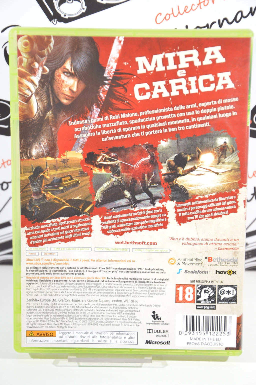 Wet Xbox 360 18+ Multilingua