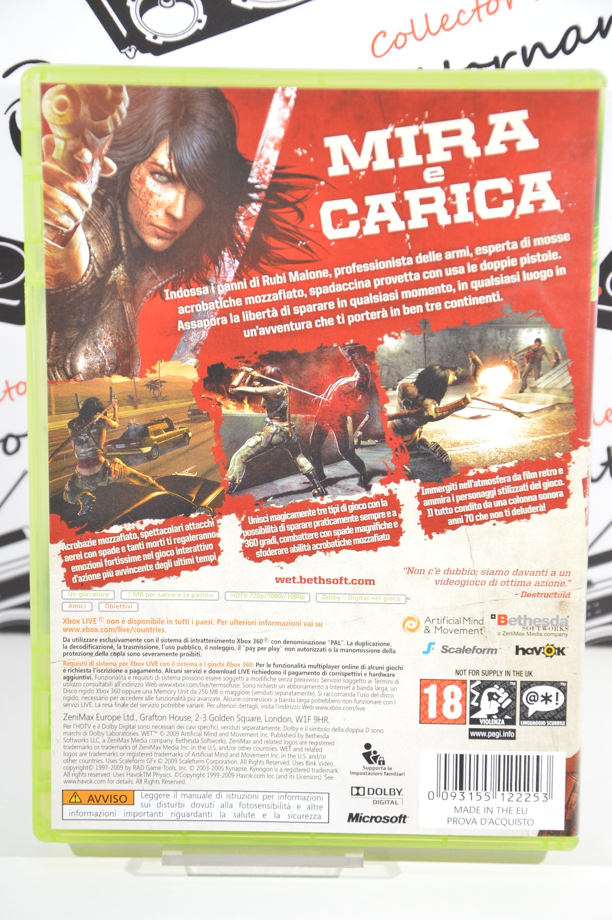Wet Xbox 360 18+ Multilingua