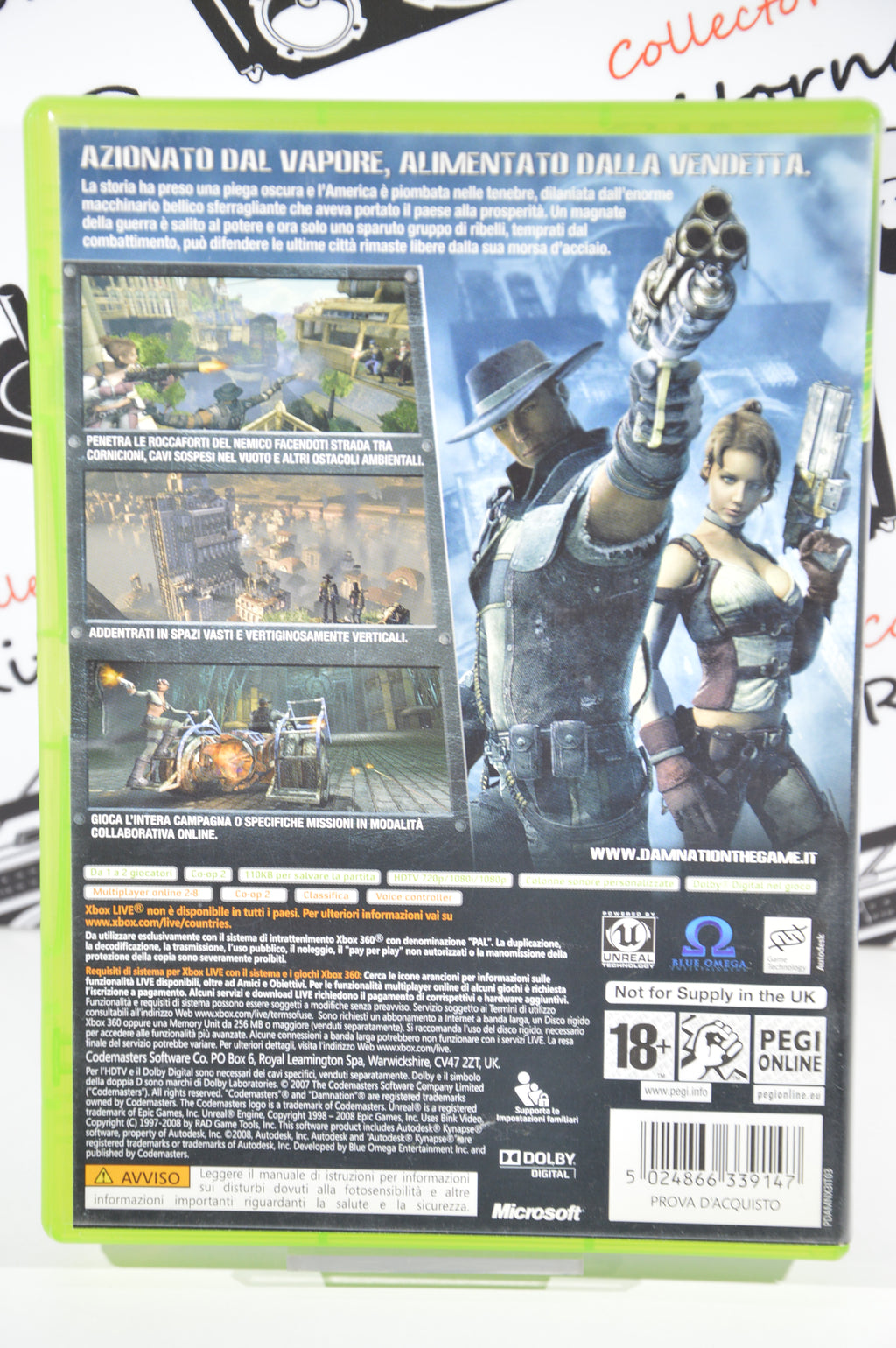 Damnation Xbox 360 18+ Multilingua