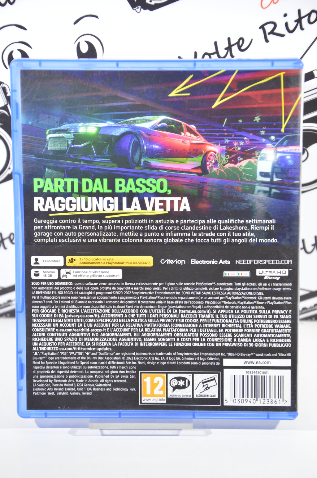 Nfs Unbound PlayStation 5 12+ Multilingua