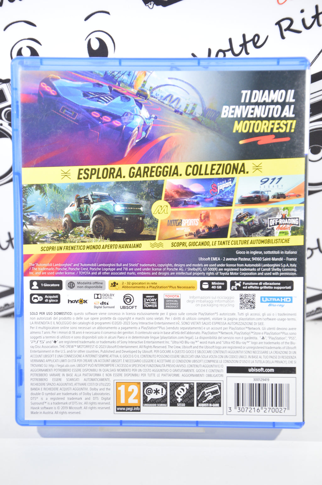 The Crew Motorfest PlayStation 5 12+ Multilingua