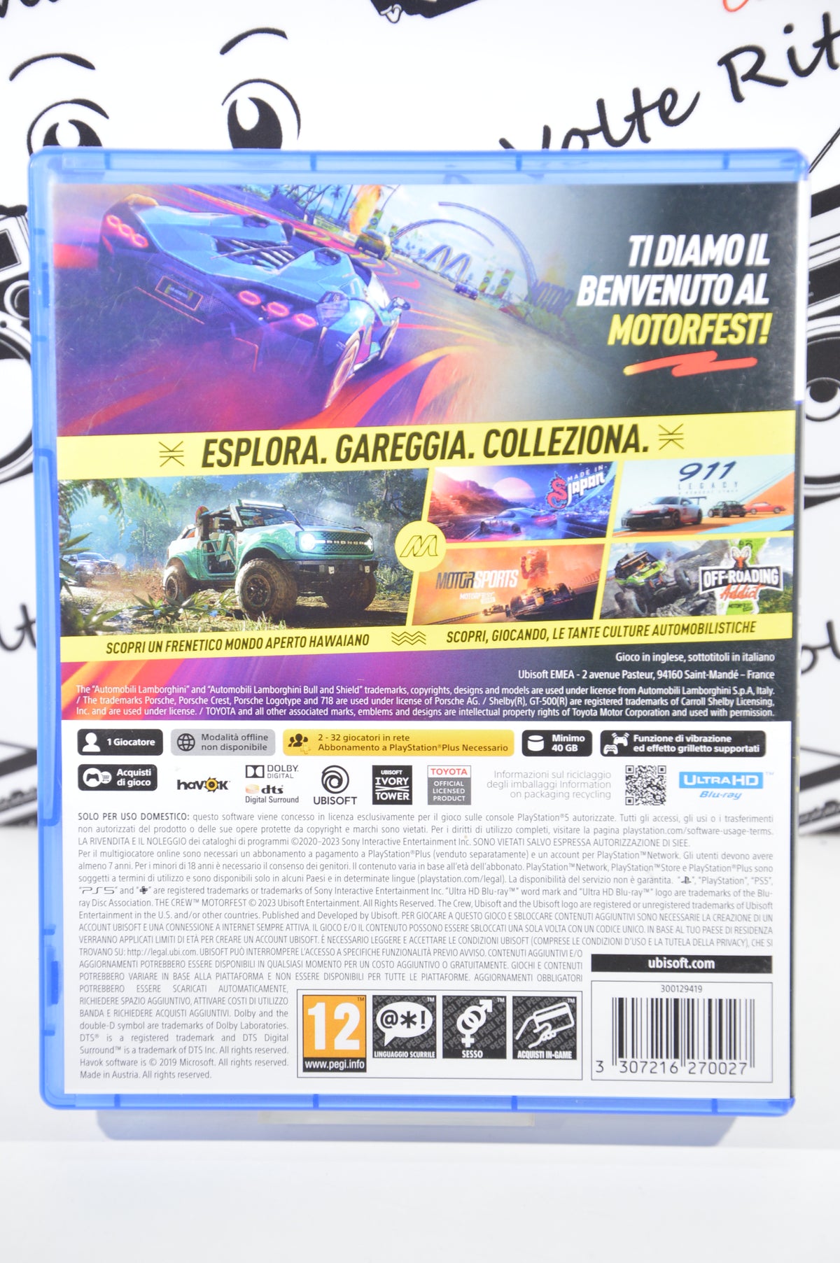The Crew Motorfest PlayStation 5 12+ Multilingua