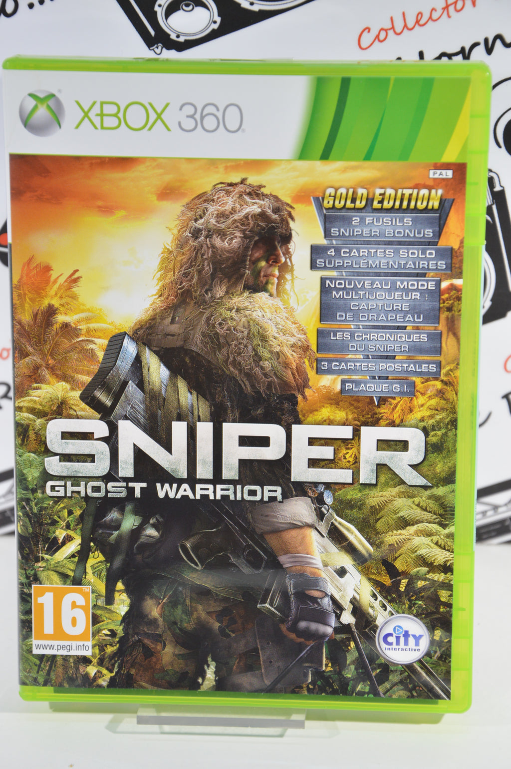 Sniper ghost warrior Gold edition Xbox 360 16+ Multilingua con gadget