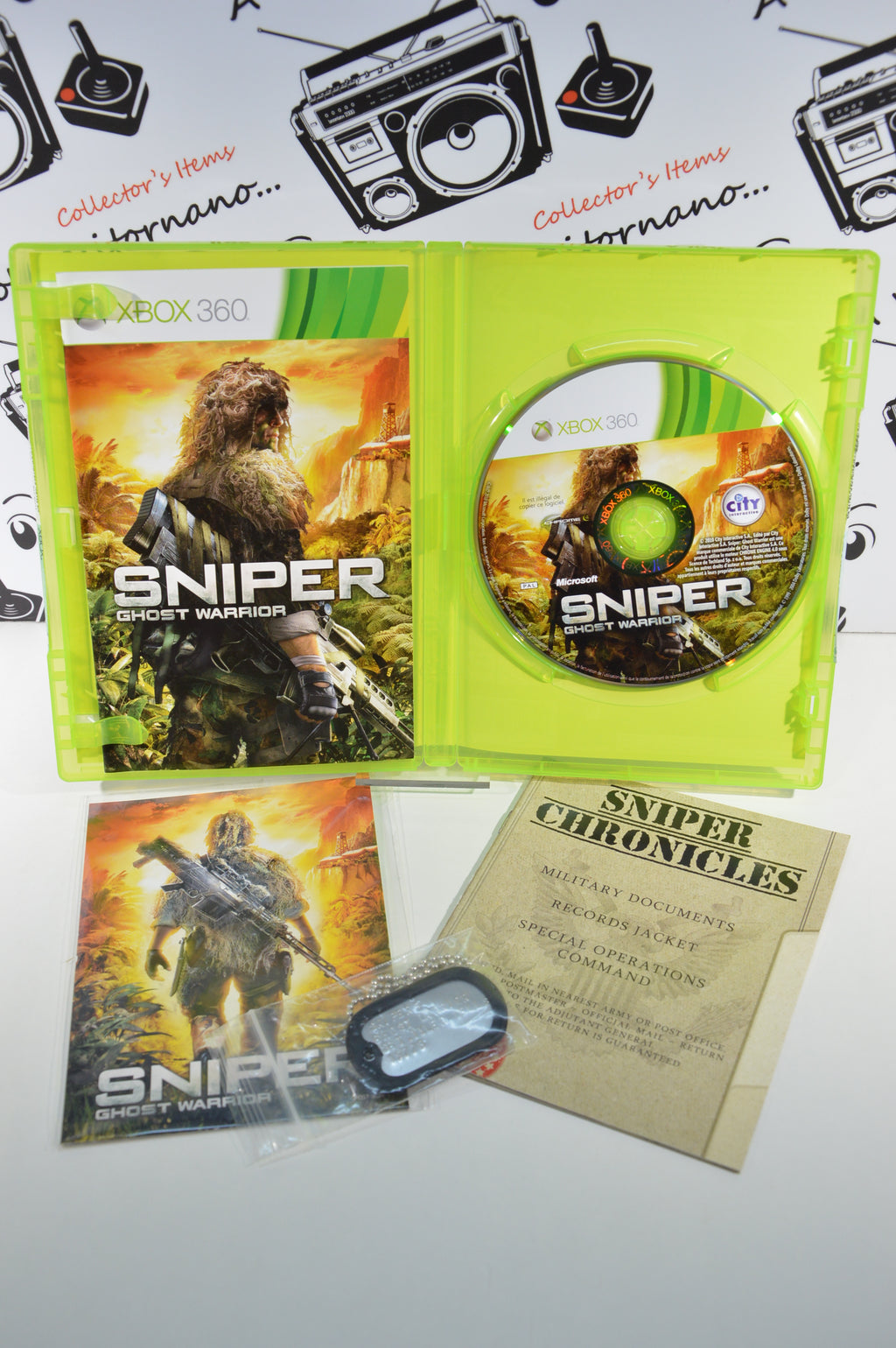 Sniper ghost warrior Gold edition Xbox 360 16+ Multilingua con gadget