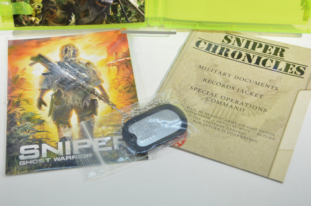 Sniper ghost warrior Gold edition Xbox 360 16+ Multilingua con gadget