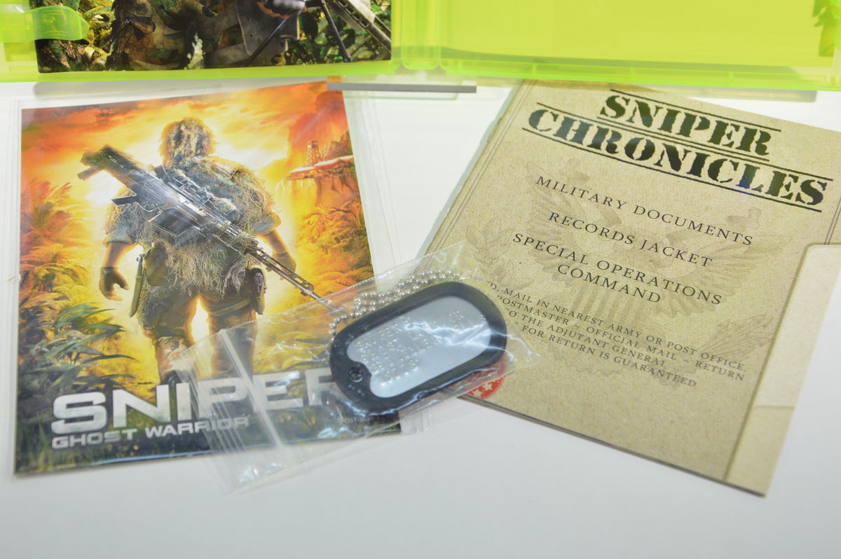 Sniper ghost warrior Gold edition Xbox 360 16+ Multilingua con gadget