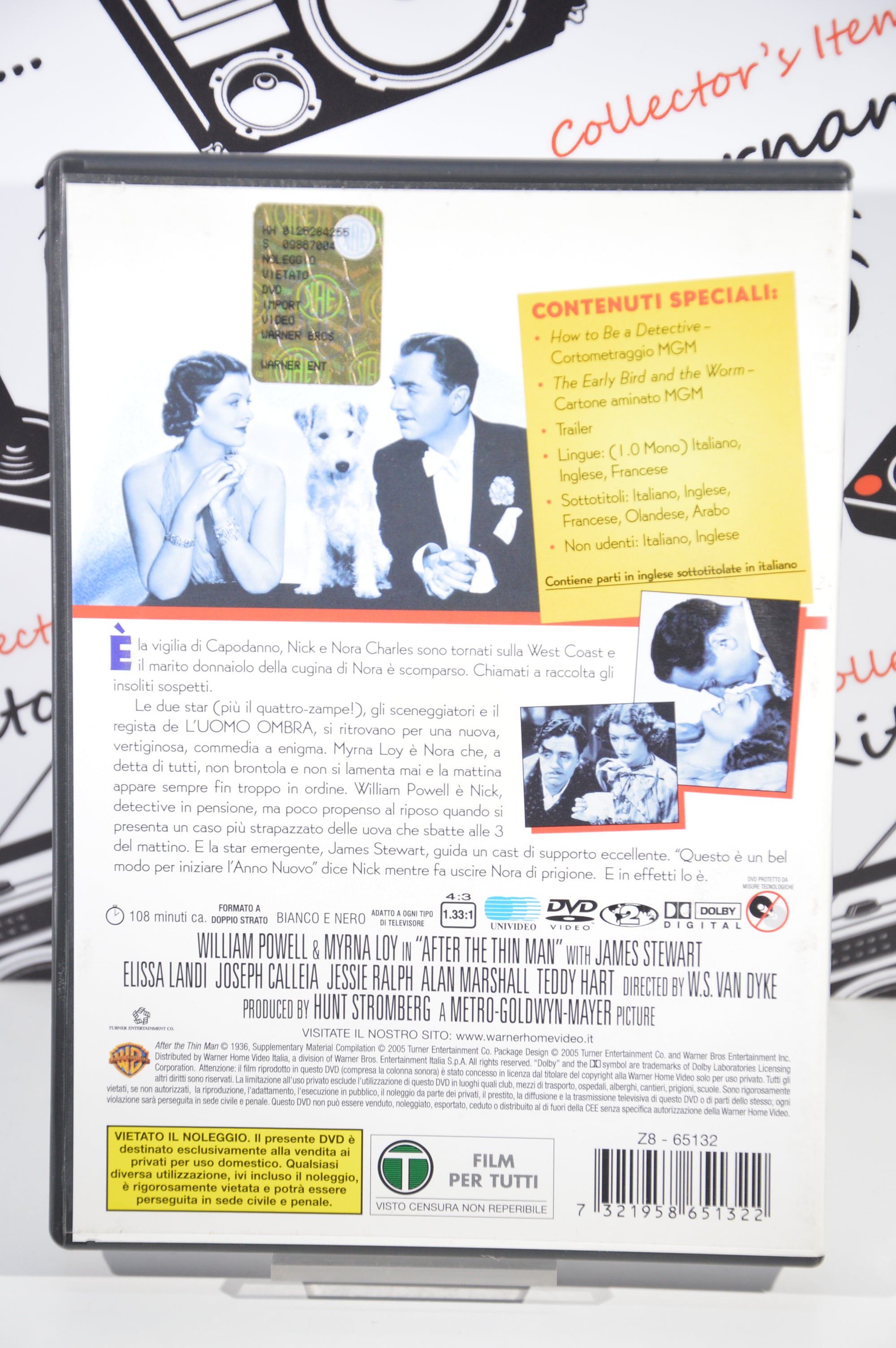 Dopo l'Uomo Ombra Dvd