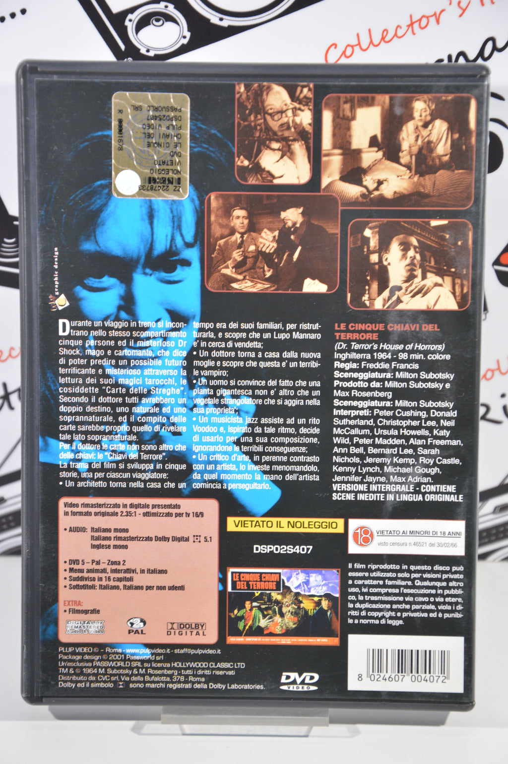 Le cinque chiavi del terrore Dvd