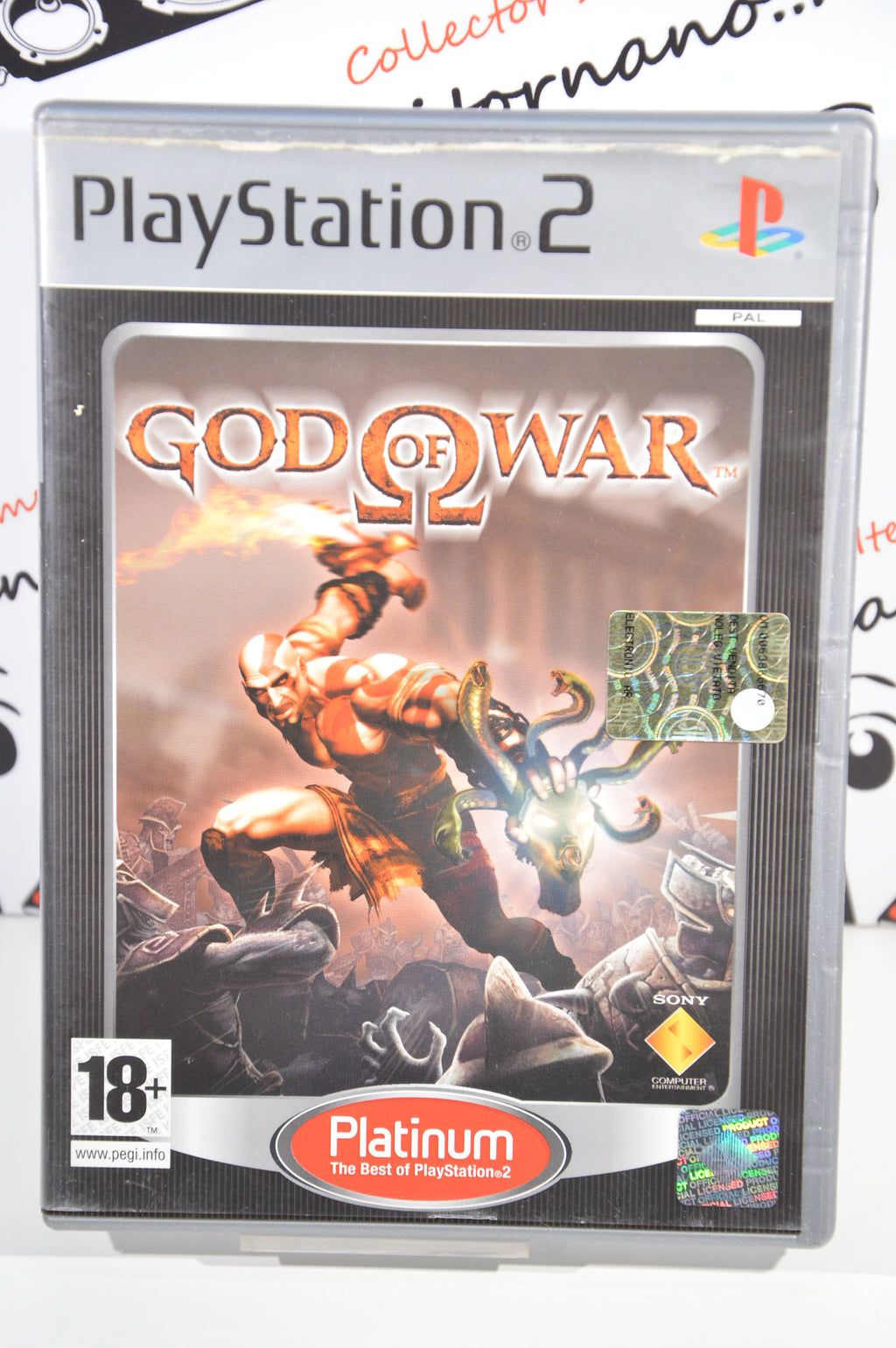 God of War platinum PlayStation 2 18+ Multilingua