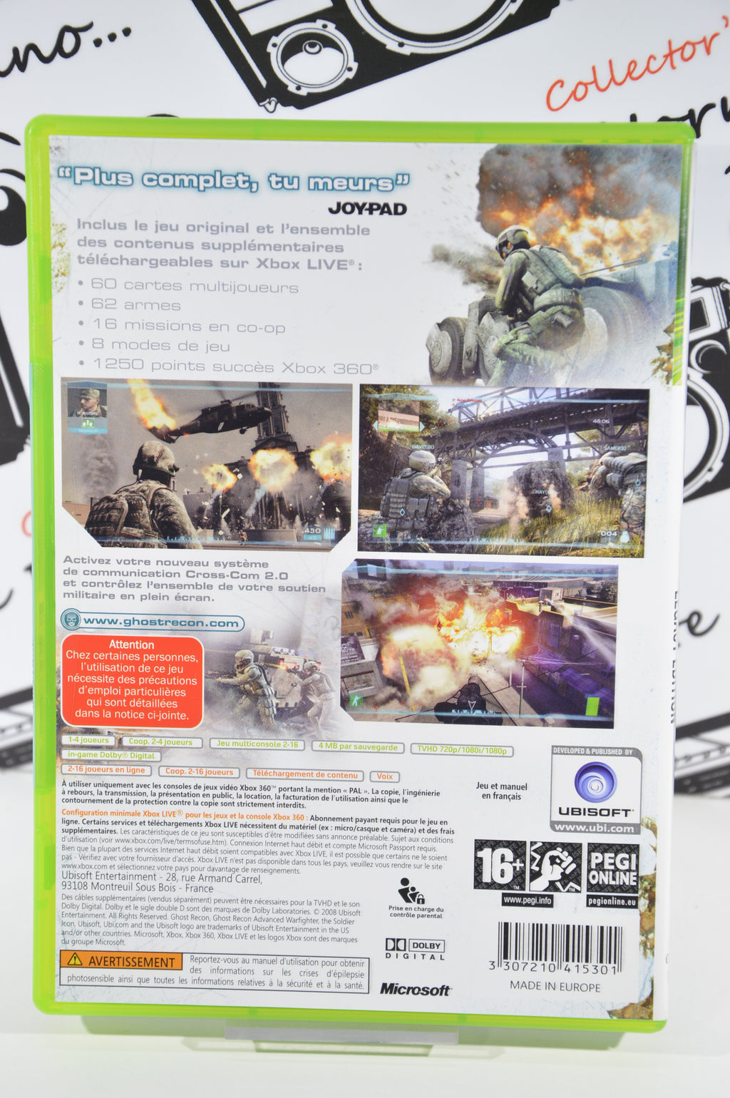 Ghost Recon advanced warfighter 2 Graw 2 Xbox 360 16+ Multilingua