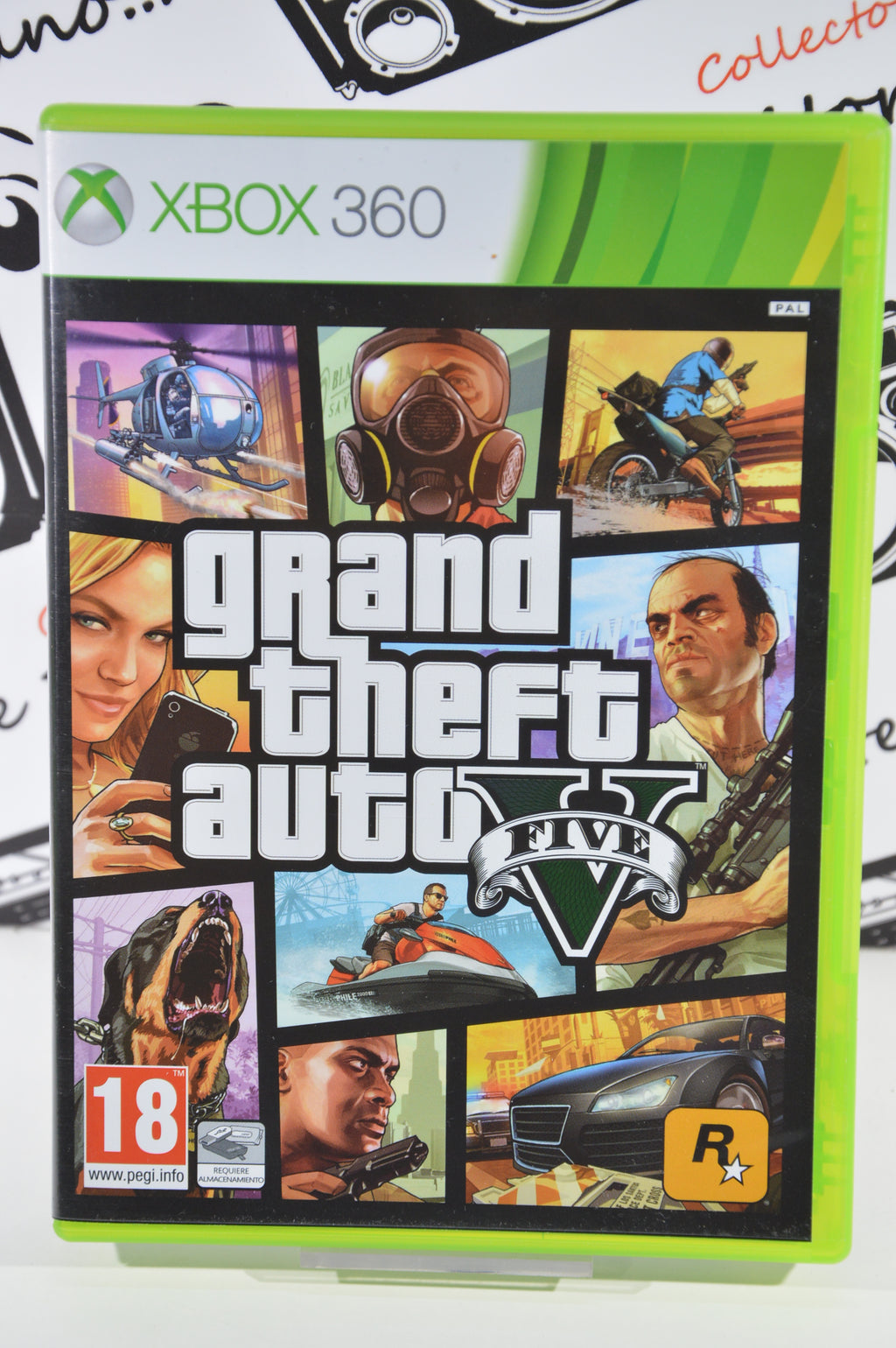Grand theft auto V Gta V Xbox 360 18+ Multilingua con mappa