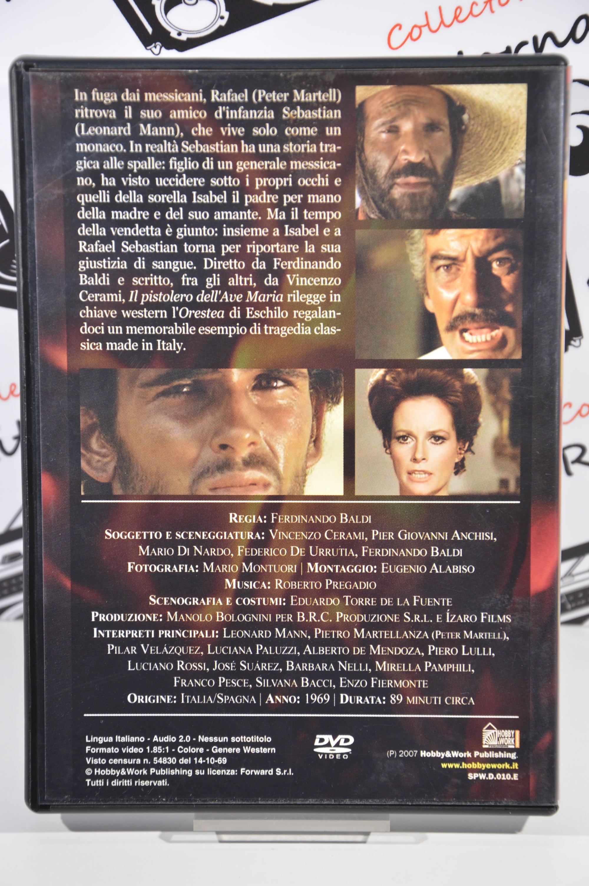 Il pistolero dell'Ave Maria Dvd