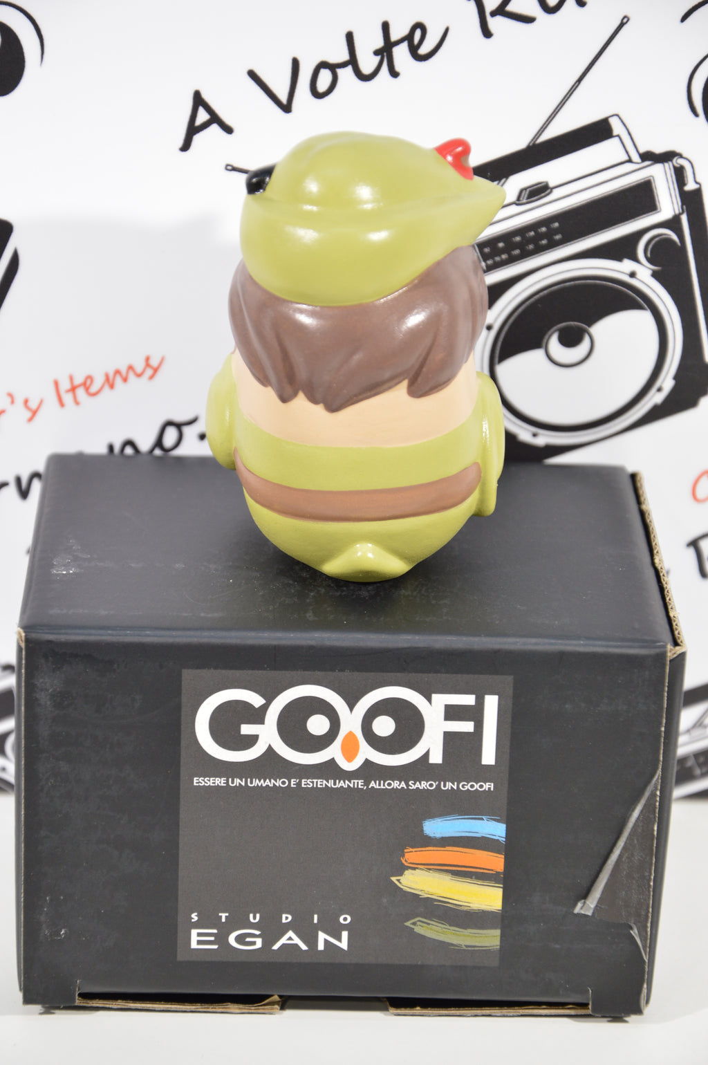 Goofi studio Egan Sagittario zodiaco idea regalo gufi da collezione in ceramica