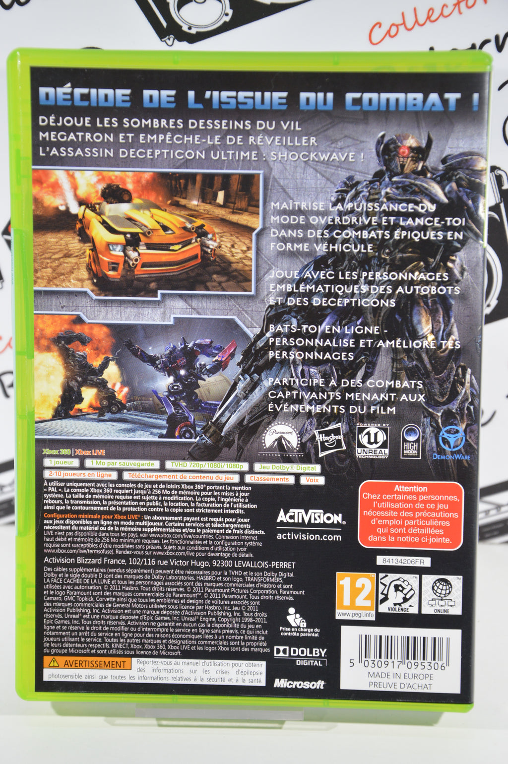 Transformers 3 Xbox 360 12+ Multilingua