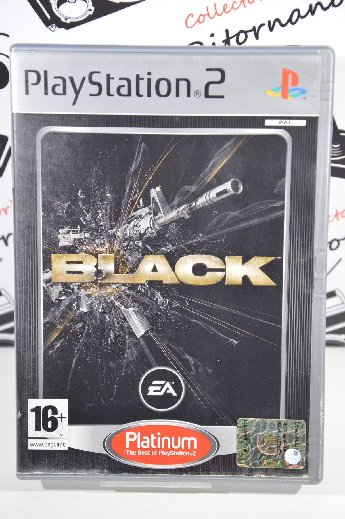 Black platinum PlayStation 2 16+ Multilingua
