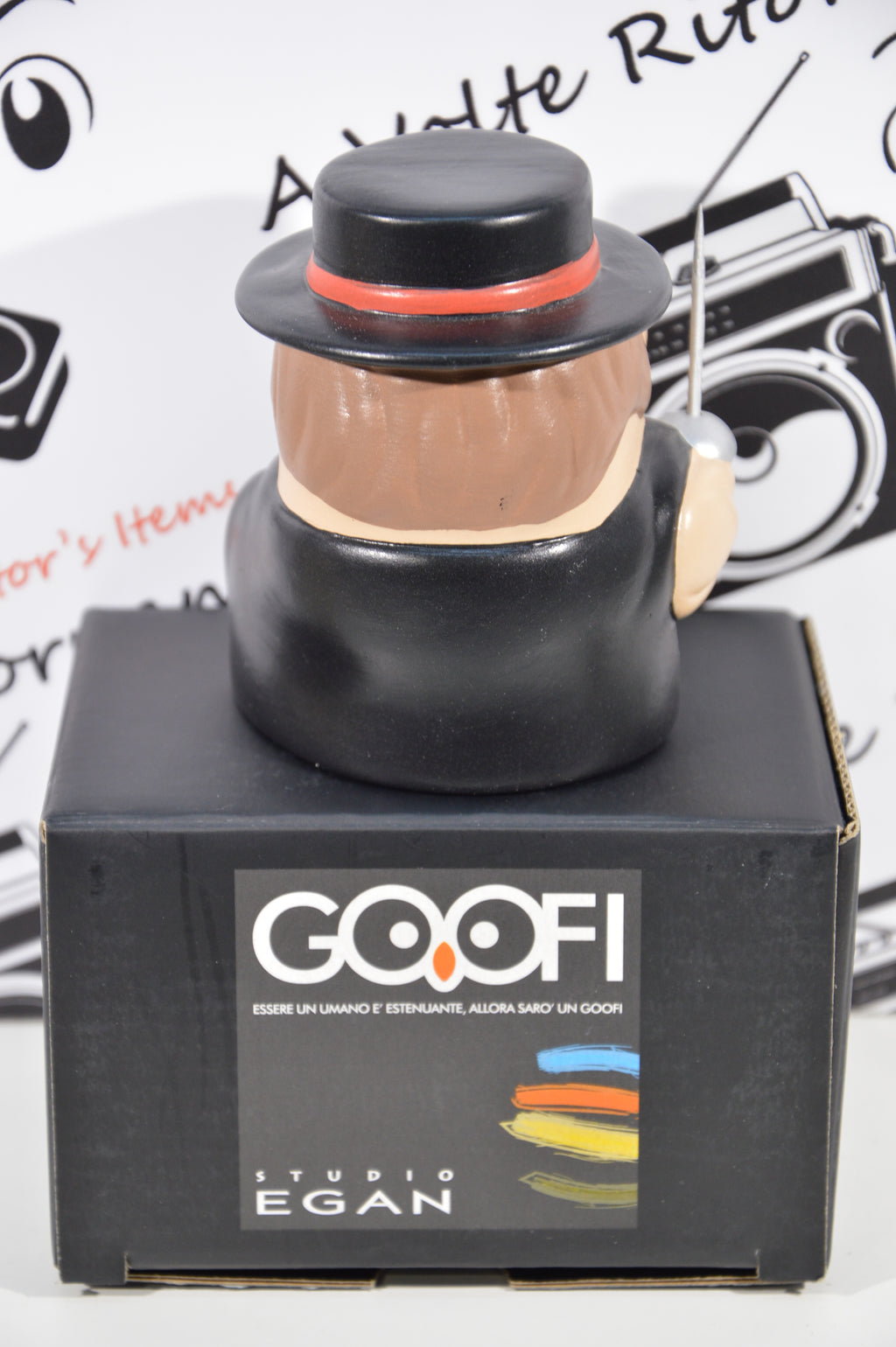 Goofi studio Egan Zorro idea regalo gufi da collezione in ceramica