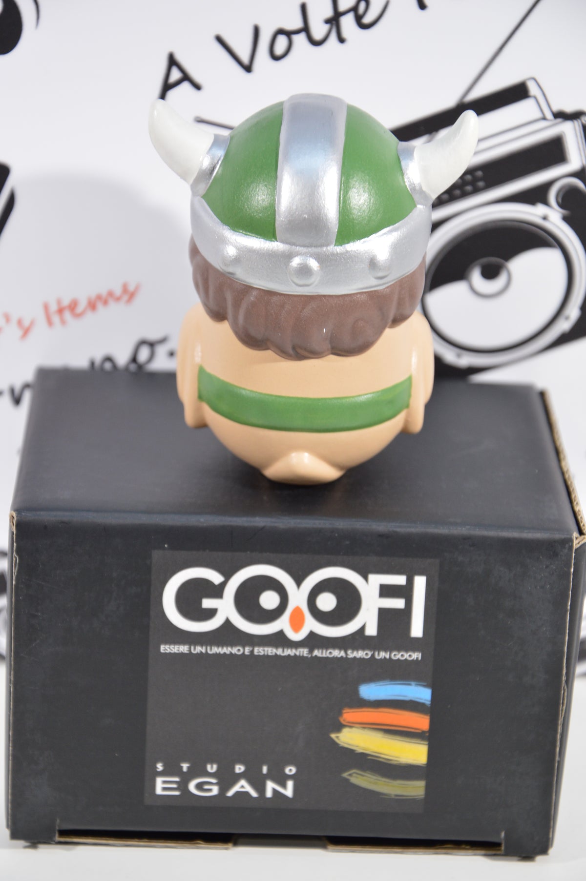 Goofi studio Toro zodiaco idea regalo gufi da collezione in ceramica
