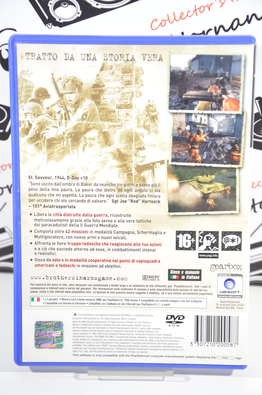 Brothers in arms earned in blood PlayStation 2