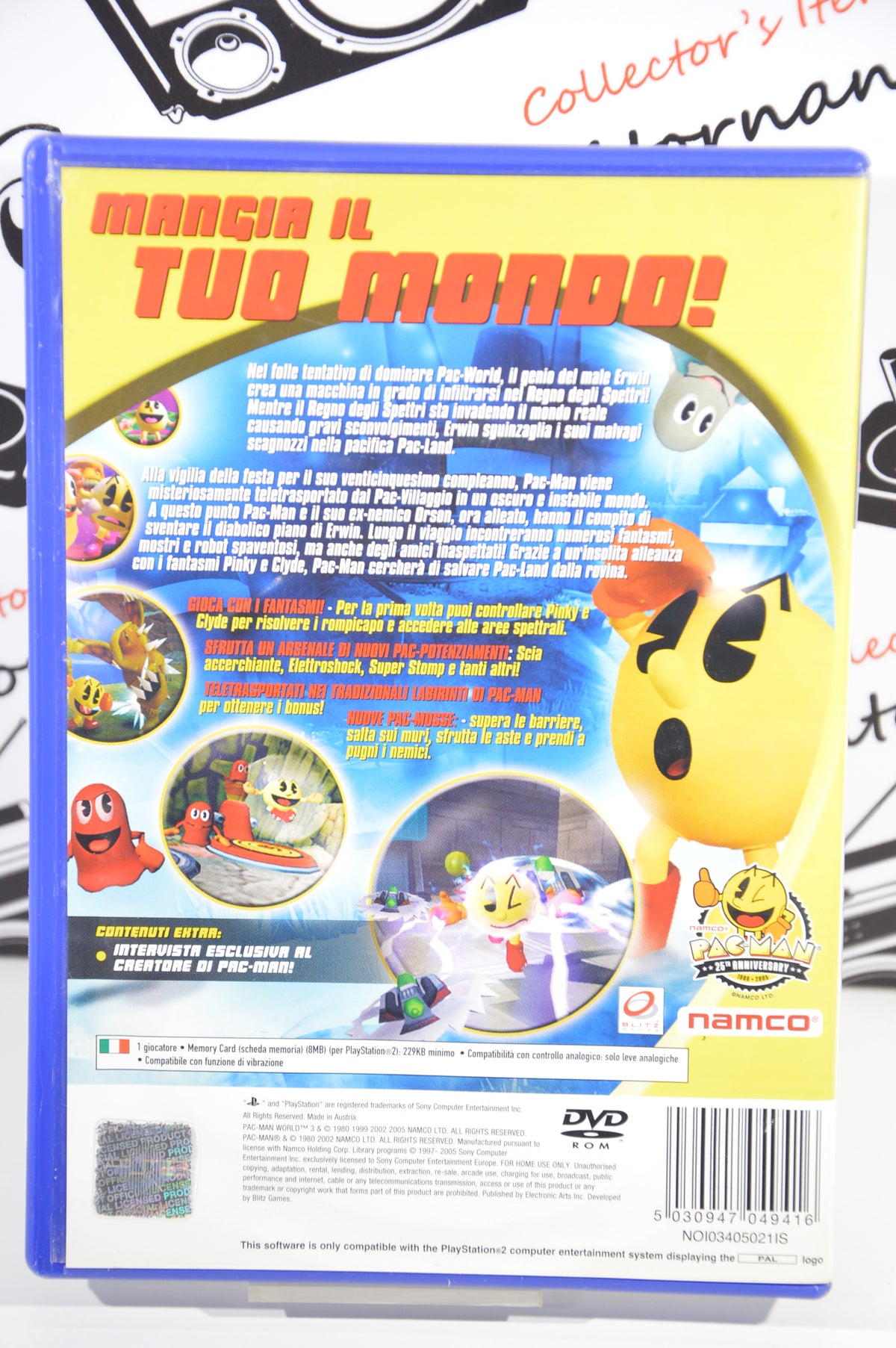 Pac-Man world 3 PlayStation 2 3+ ITA