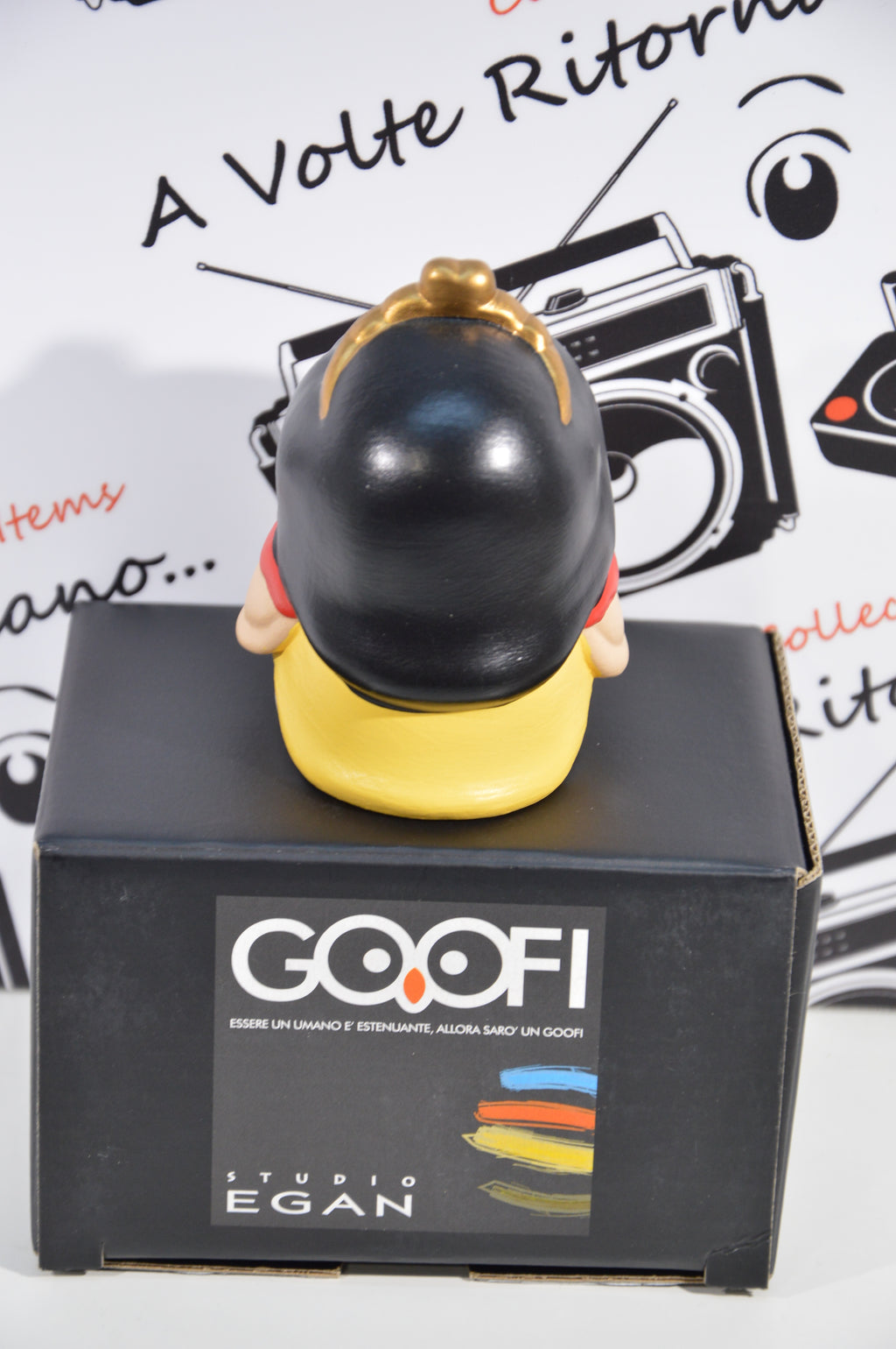 Goofi studio Biancaneve idea regalo gufi da collezione in ceramica