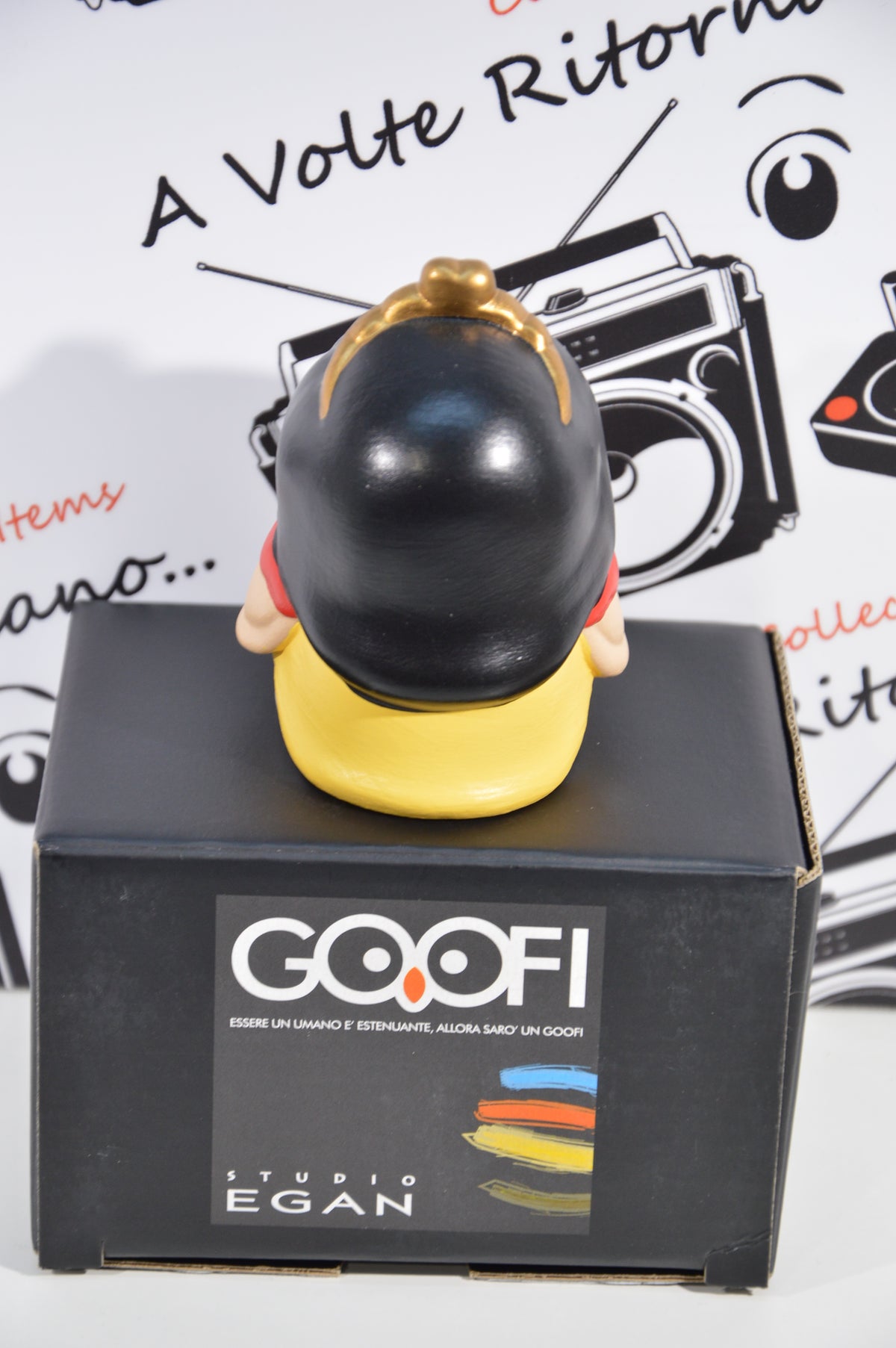 Goofi studio Biancaneve idea regalo gufi da collezione in ceramica