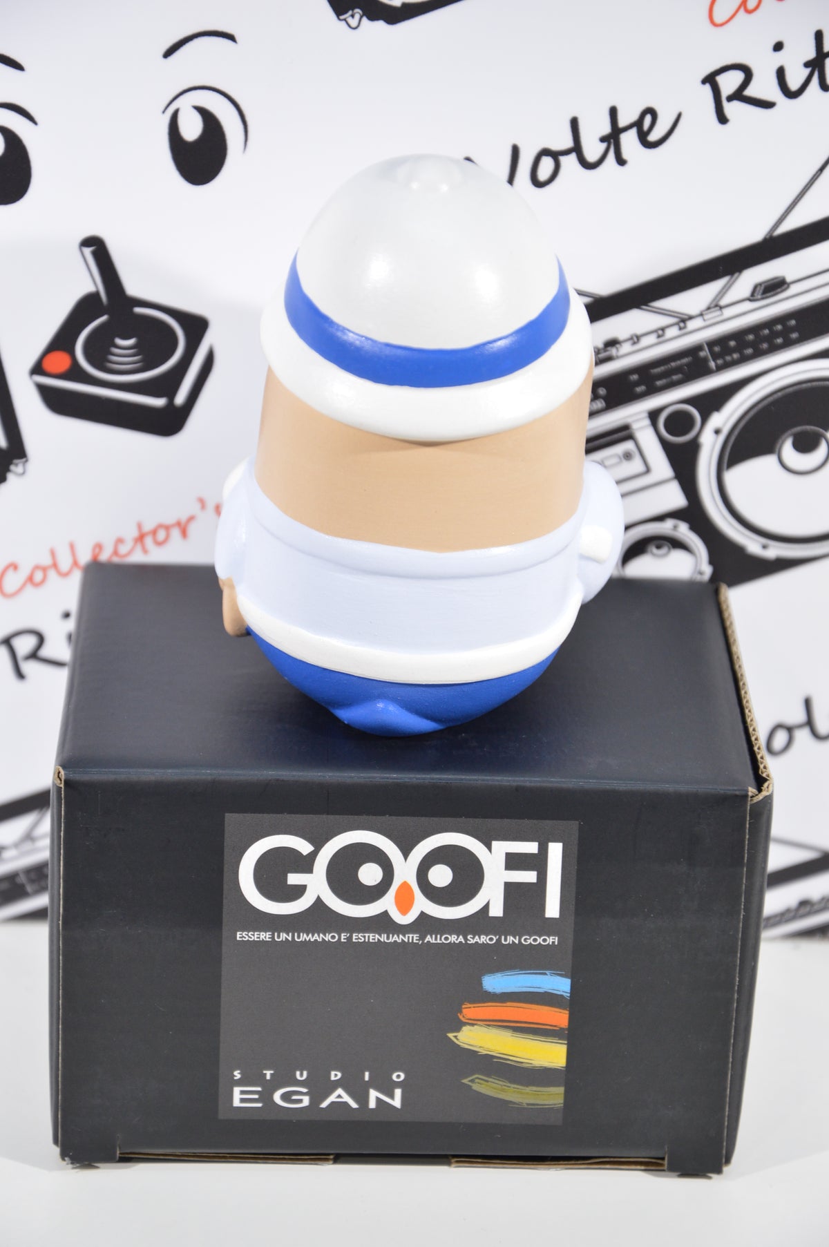 Goofi studio vigile urbano idea regalo gufi da collezione in ceramica
