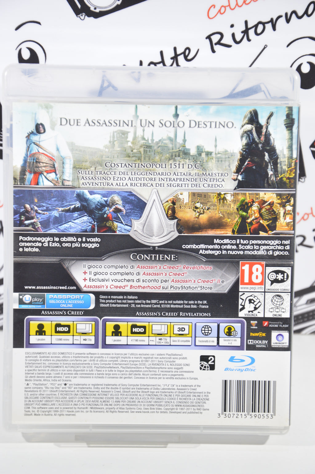 Assassin's creed revelations PlayStation 3 18+ Multilingua