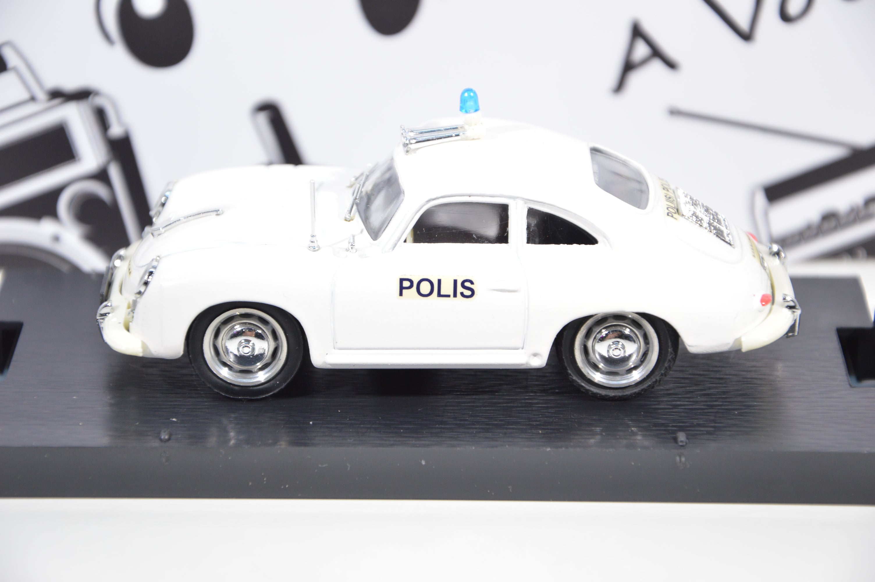 Porsche 356 Polizia Finlandese Brumm