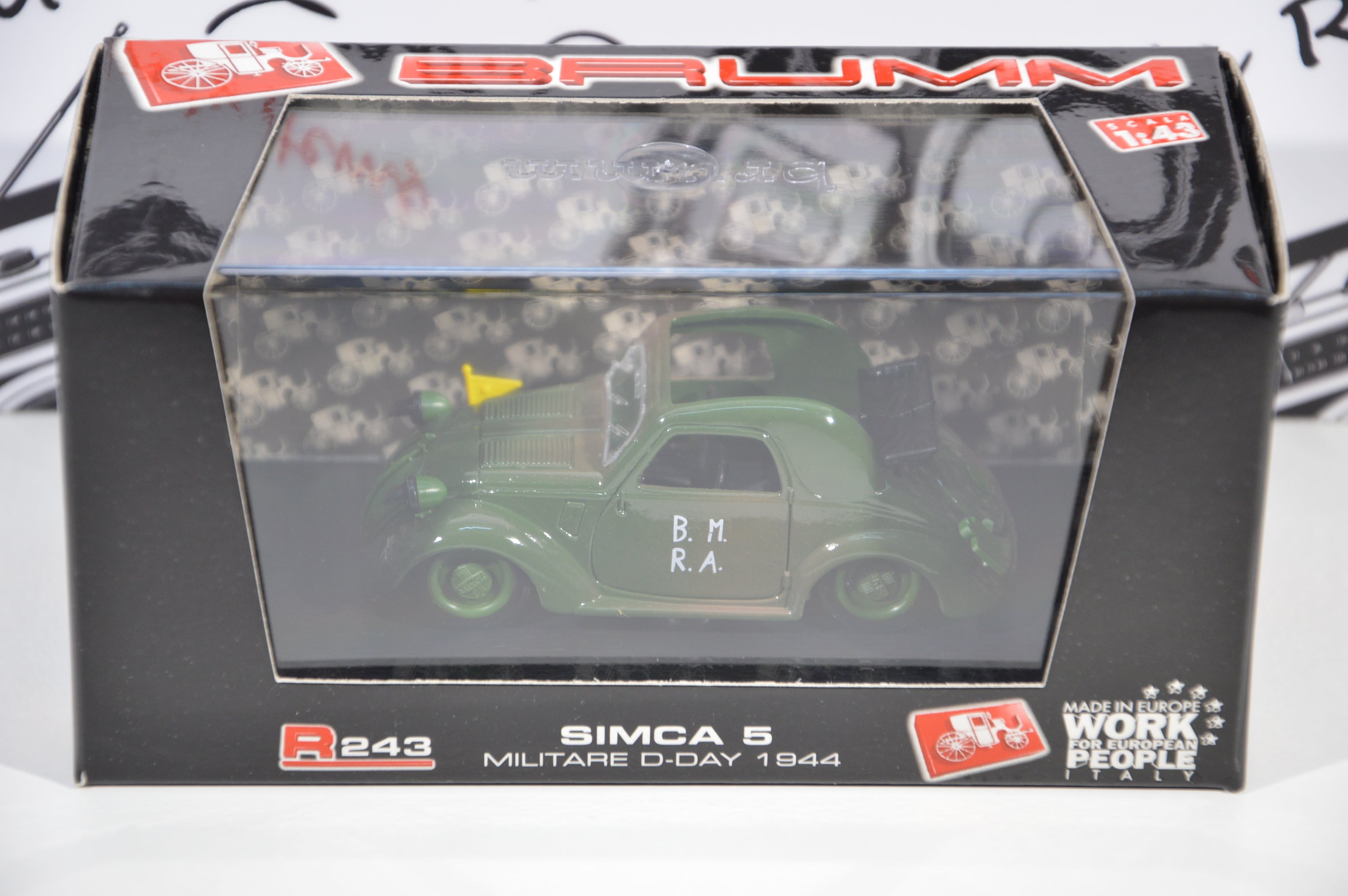 Simca 5 Militare D-Day 1944 Brumm