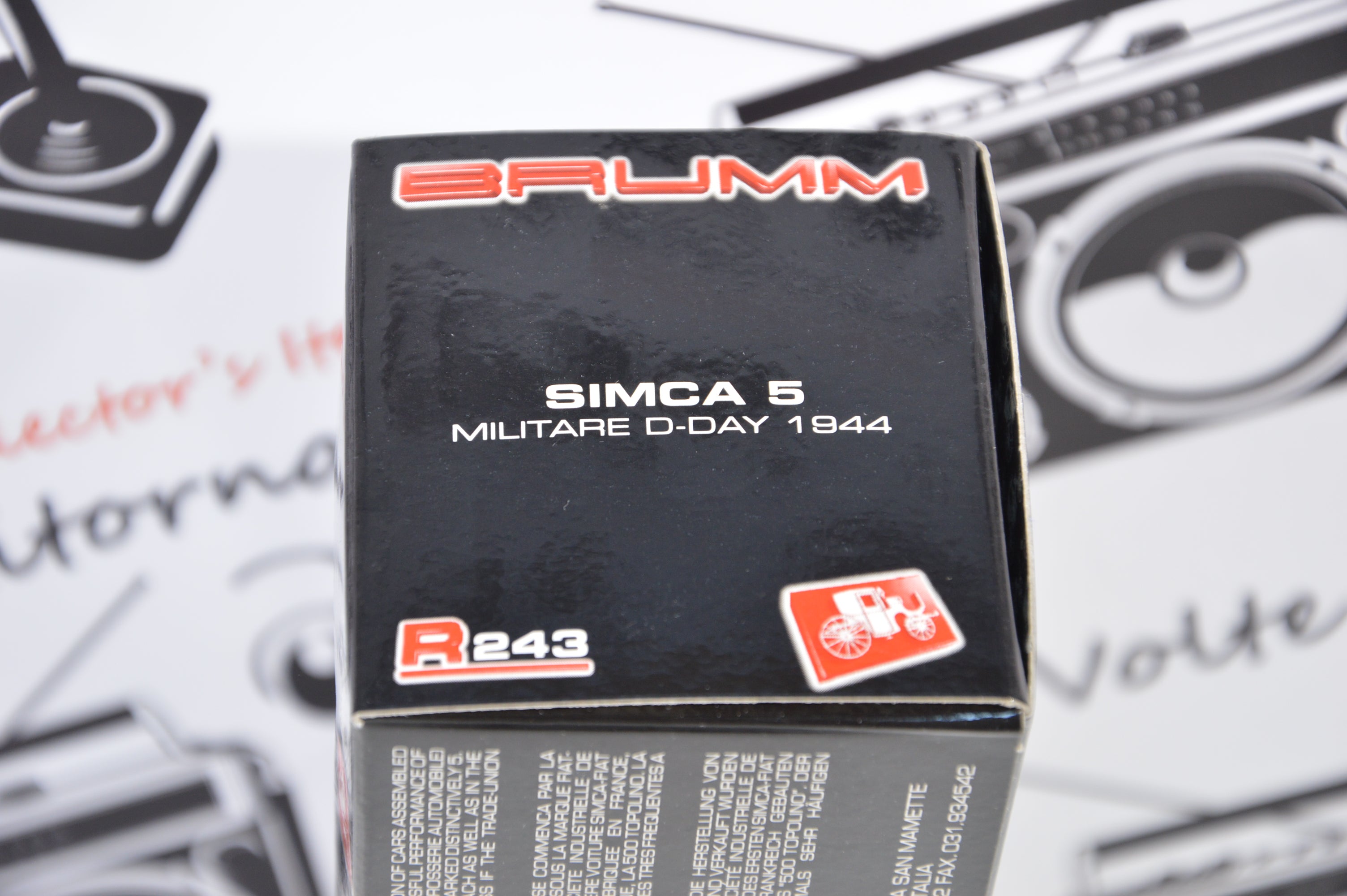 Simca 5 Militare D-Day 1944 Brumm