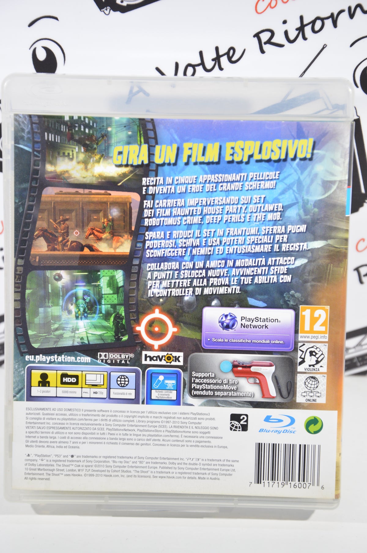 The shoot ciak si spara PlayStation 3 12+ Multilingua