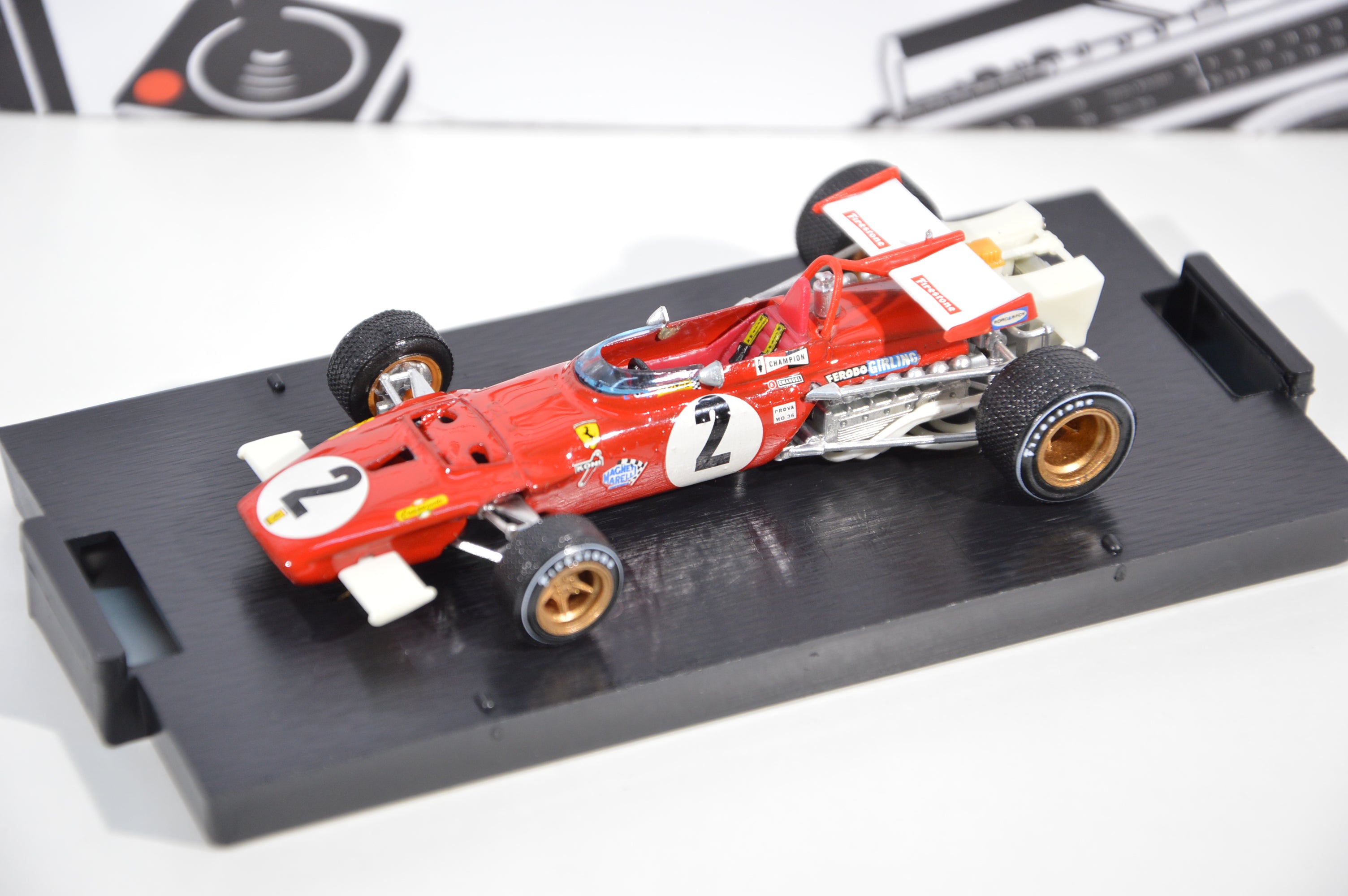 Ferrari 312B Gp Italia 1970 Ickx Brumm