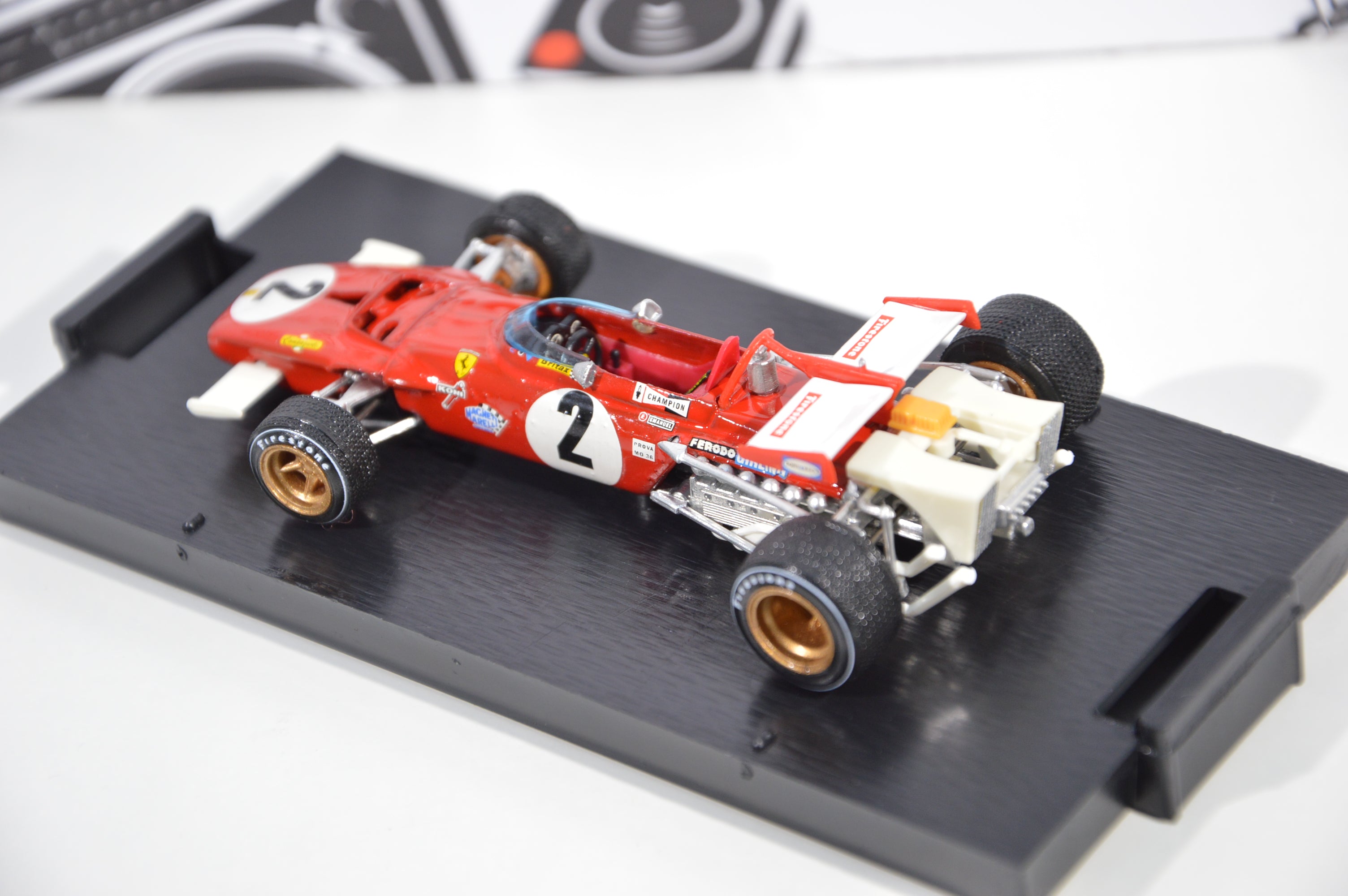 Ferrari 312B Gp Italia 1970 Ickx Brumm