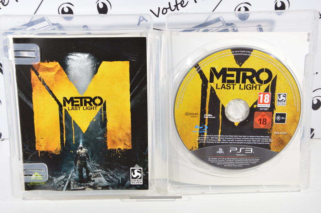 Metro last light PlayStation 3 18+ Multilingua