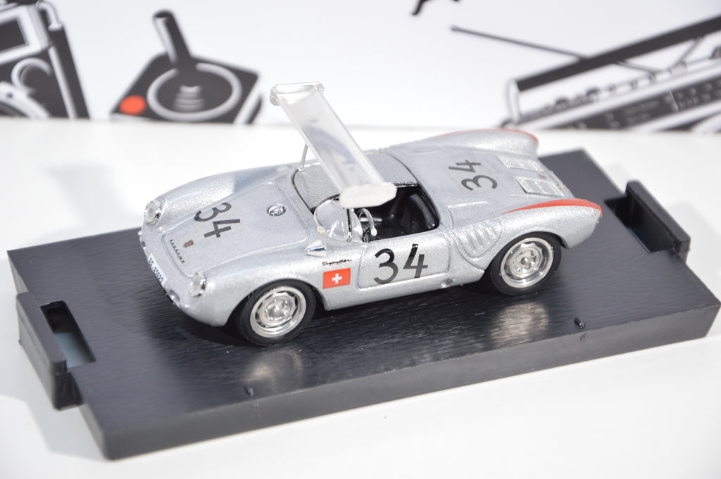 Porsche 550 rs 1000 km Nurburgring M. May 1956 Brumm