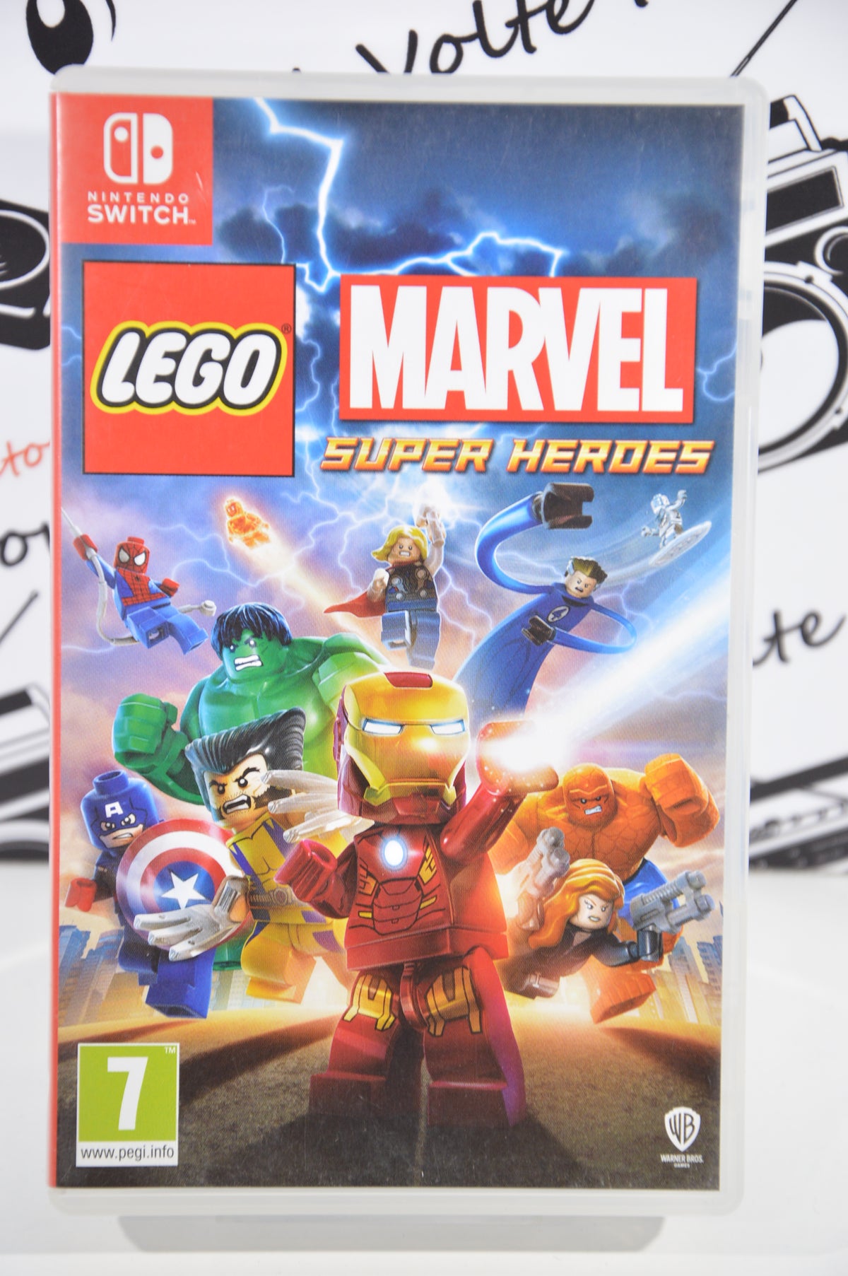 Lego Marvel super heroes Nintendo Switch 7+
