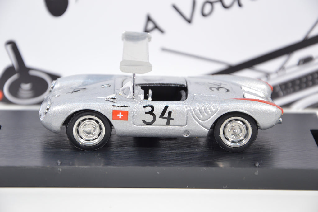 Porsche 550 rs 1000 km Nurburgring M. May 1956 Brumm