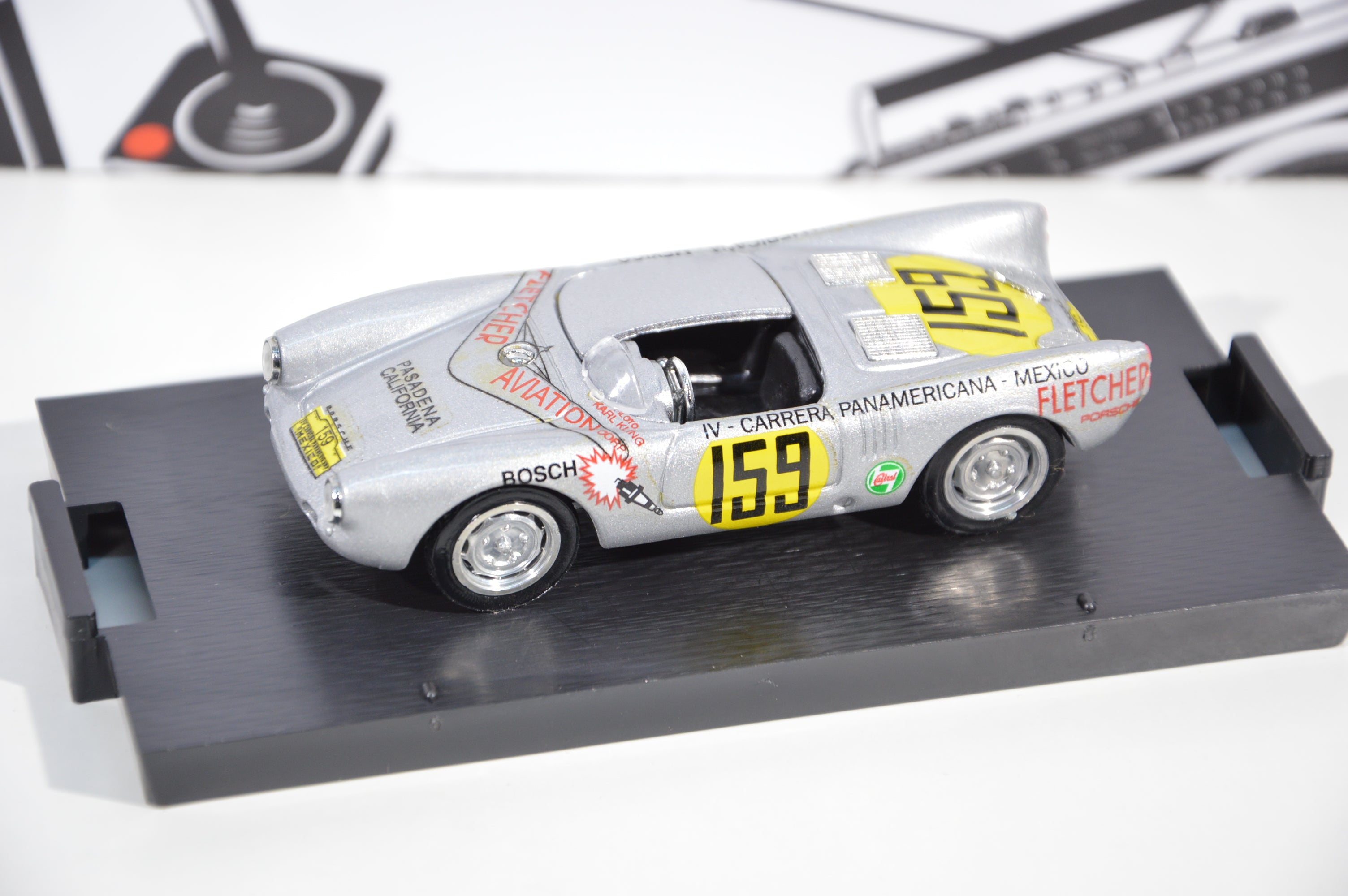 Porsche 550 Rs Carrera Mexico 1953 Brumm