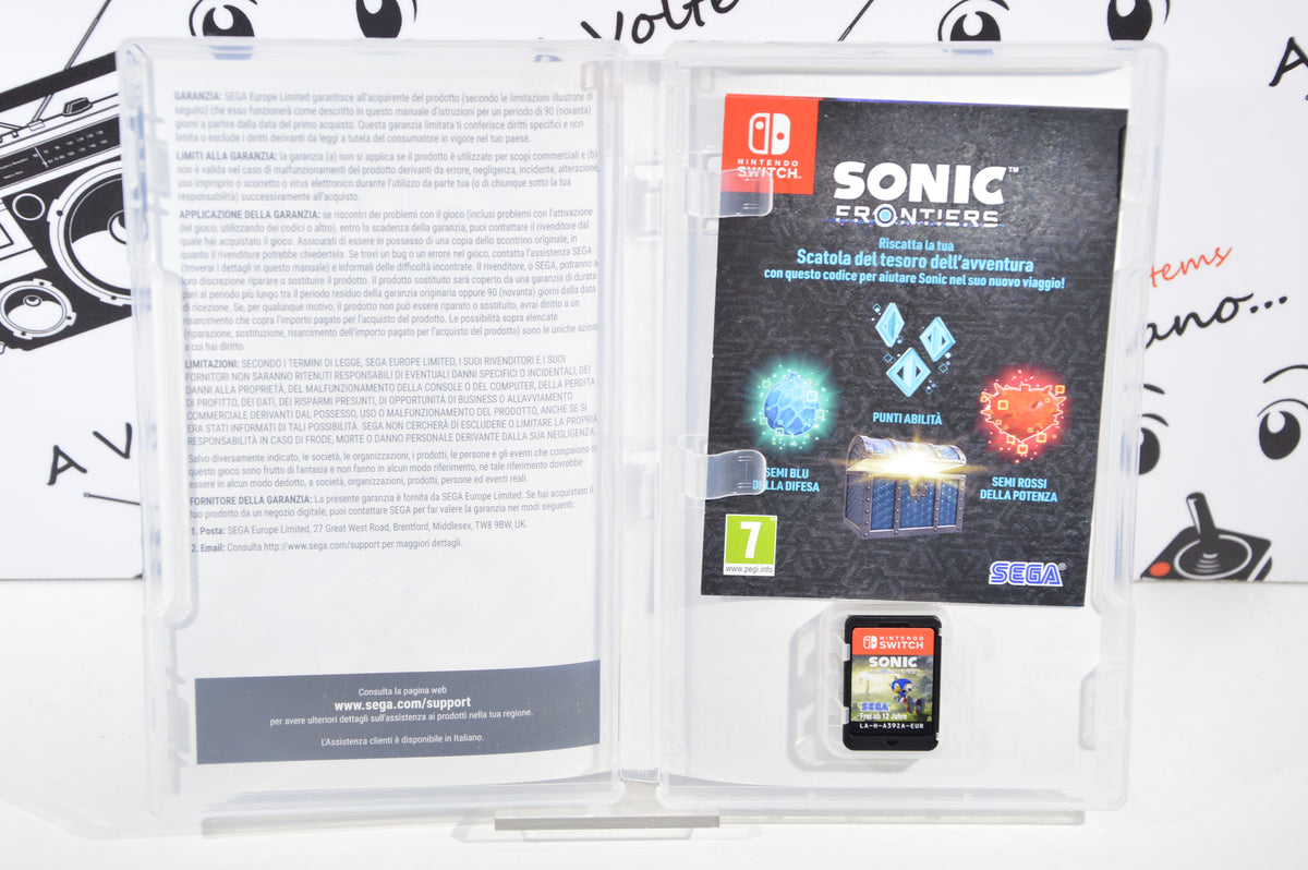 Sonic Frontiers Nintendo Switch 7+