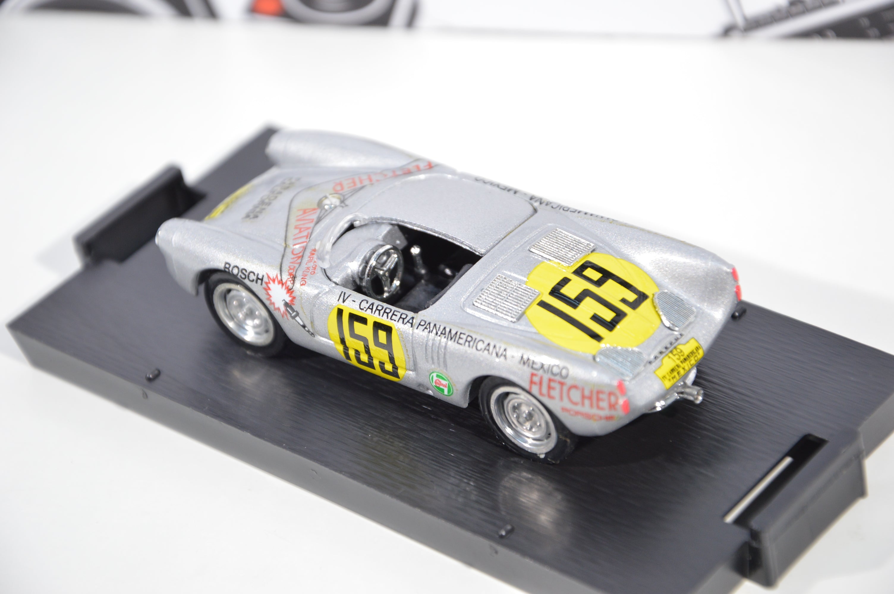 Porsche 550 Rs Carrera Mexico 1953 Brumm