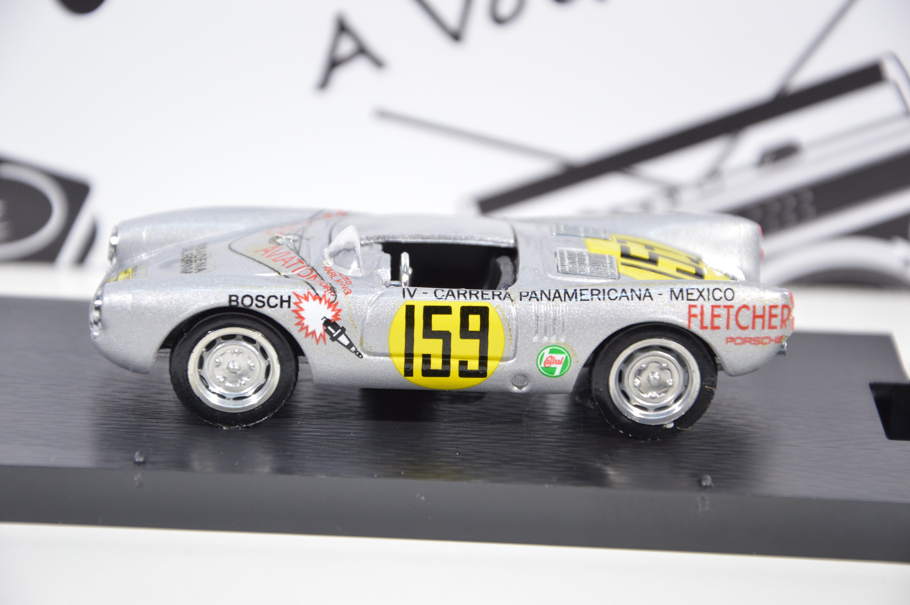 Porsche 550 Rs Carrera Mexico 1953 Brumm