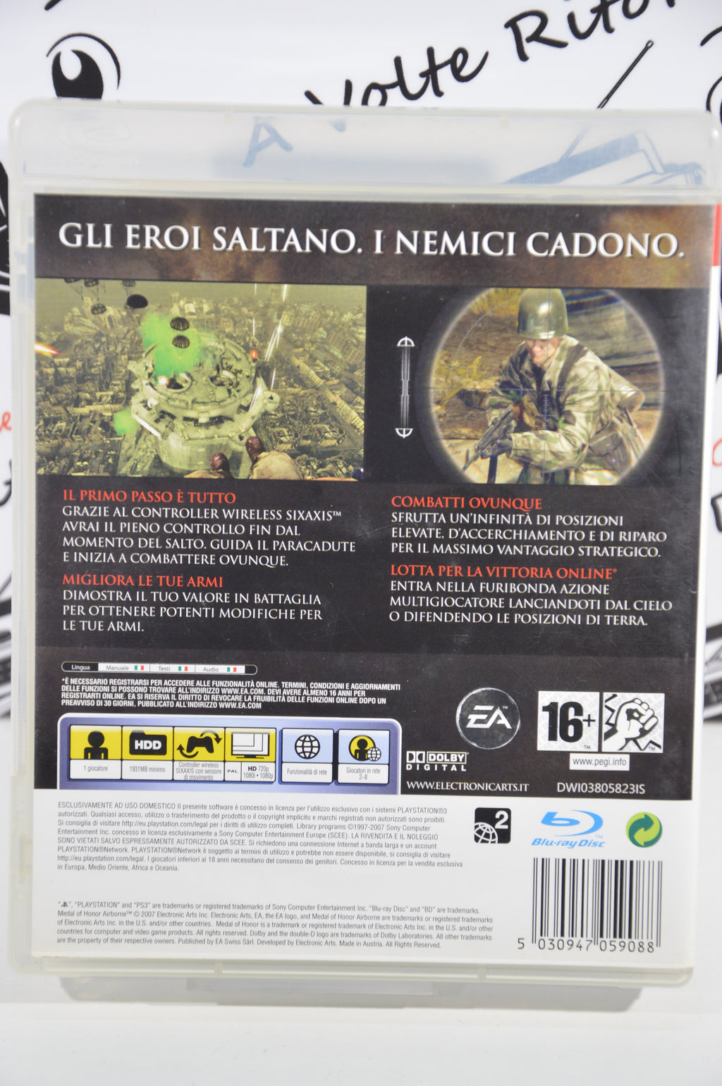 Medal of Honor Airborne PlayStation 3 16+ Multilingua