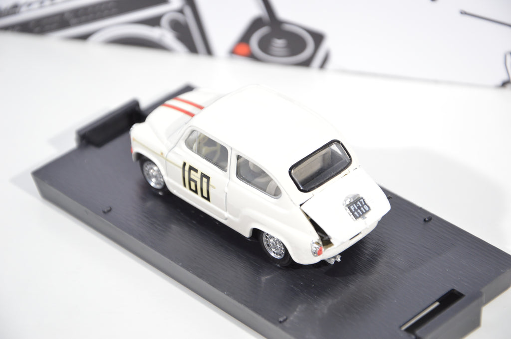 Fiat Abarth 850tc Pieve santo Stefano Piero Falorni 1962 Brumm