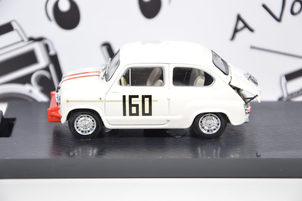 Fiat Abarth 850tc Pieve santo Stefano Piero Falorni 1962 Brumm