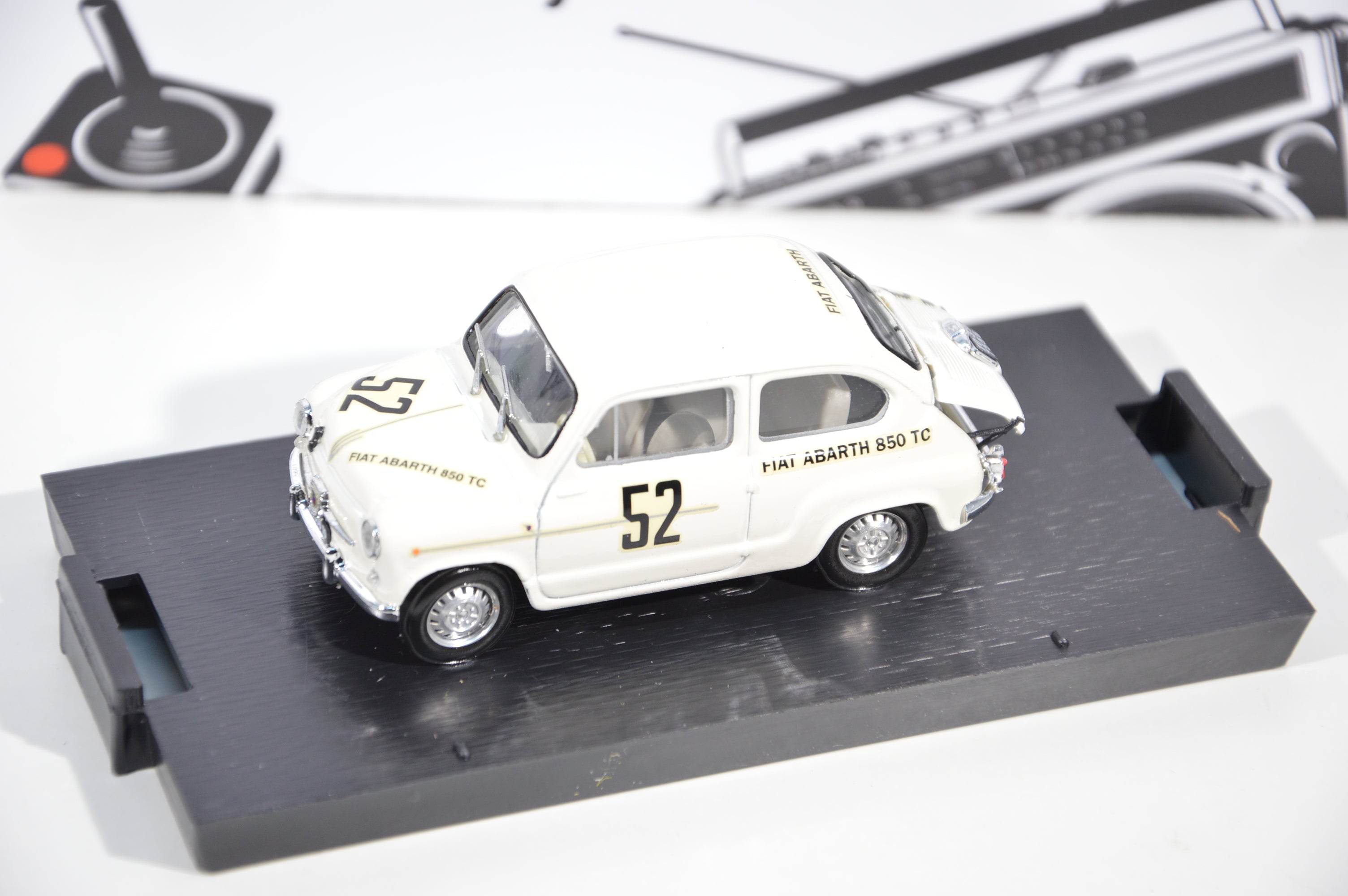 Fiat Abarth 850TC 500 Km Nurburgring 1a di classe 1962 Brumm