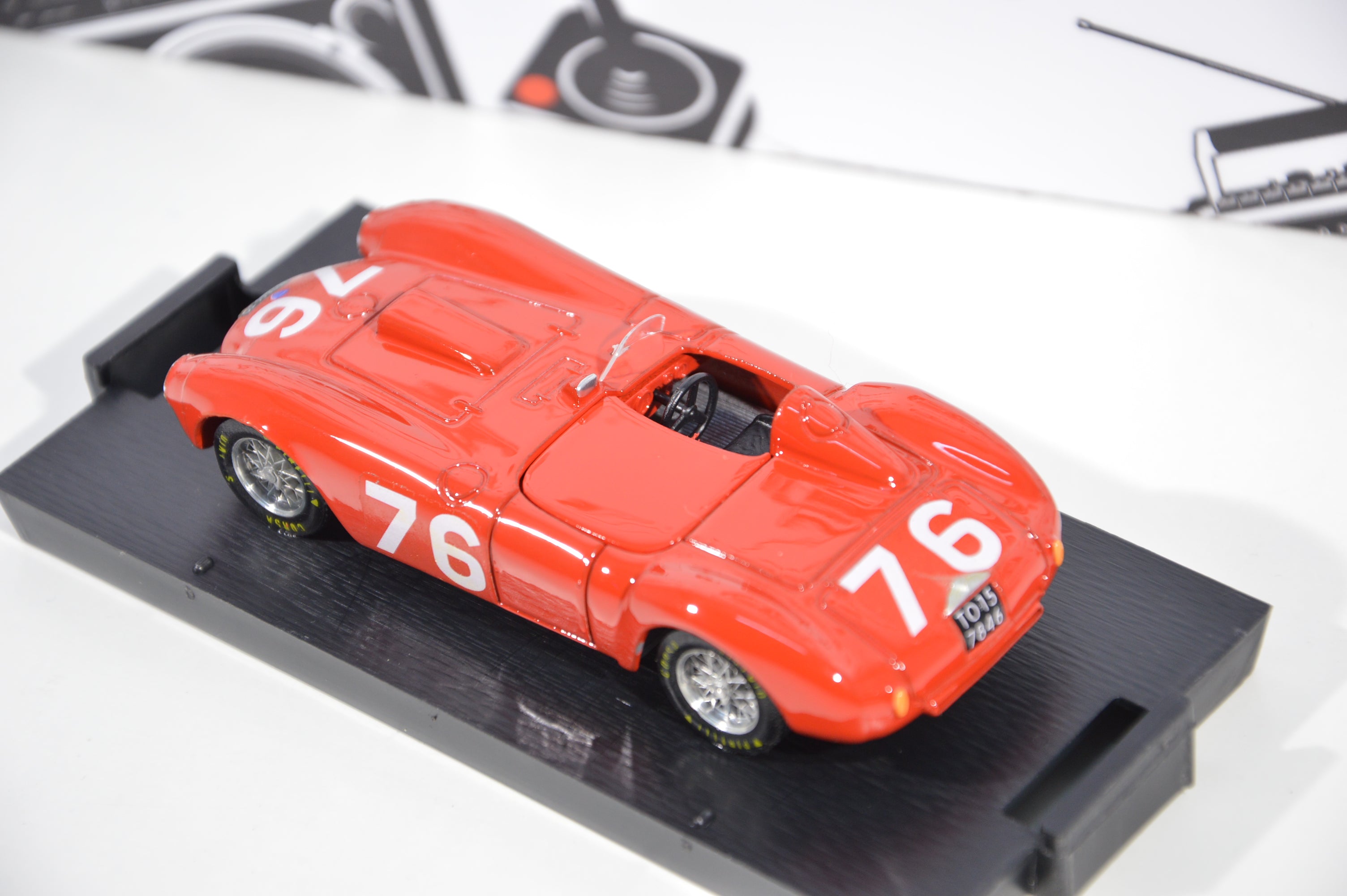 Lancia D24 38a targa Florio 1954 Pietro Taruffi Brumm