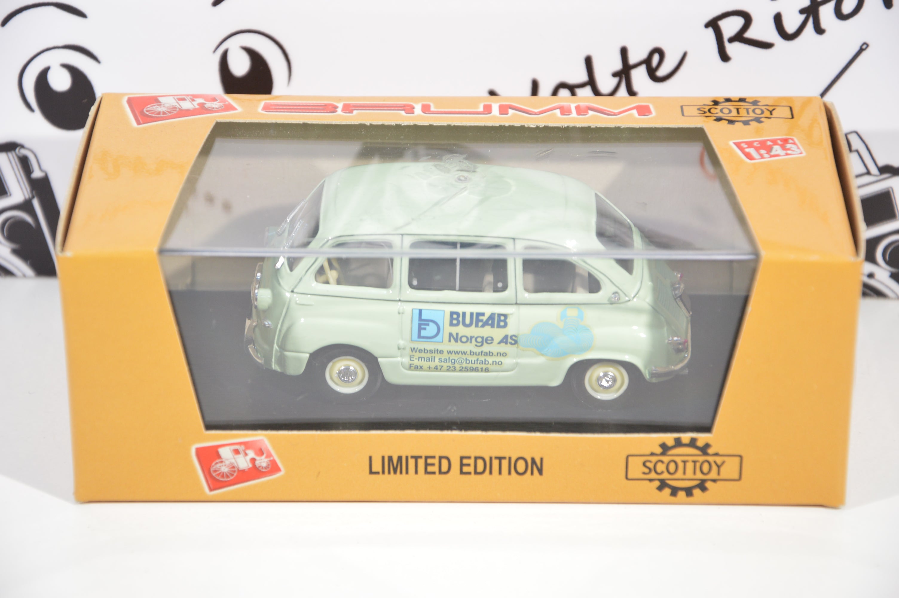 Fiat 600 Multipla 1956 Bufab Norge AS Brumm